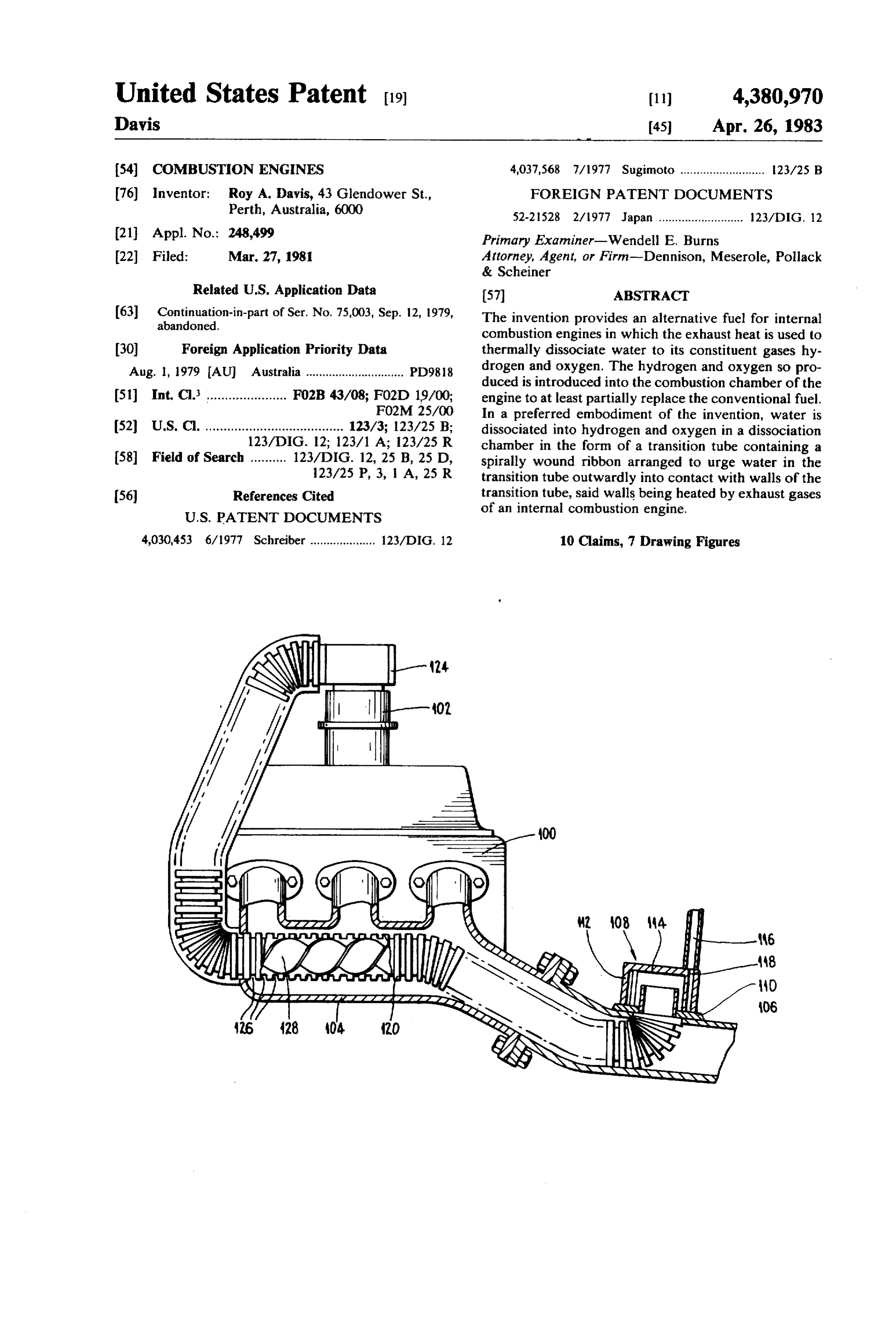 Page 1 of the original patent document