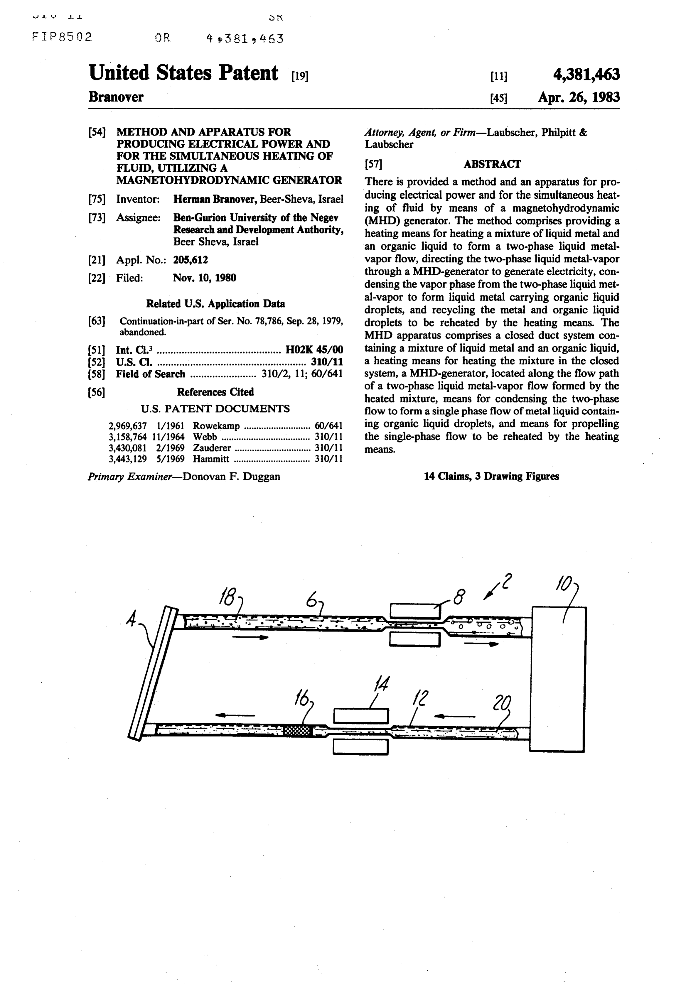 Page 1 of the original patent document