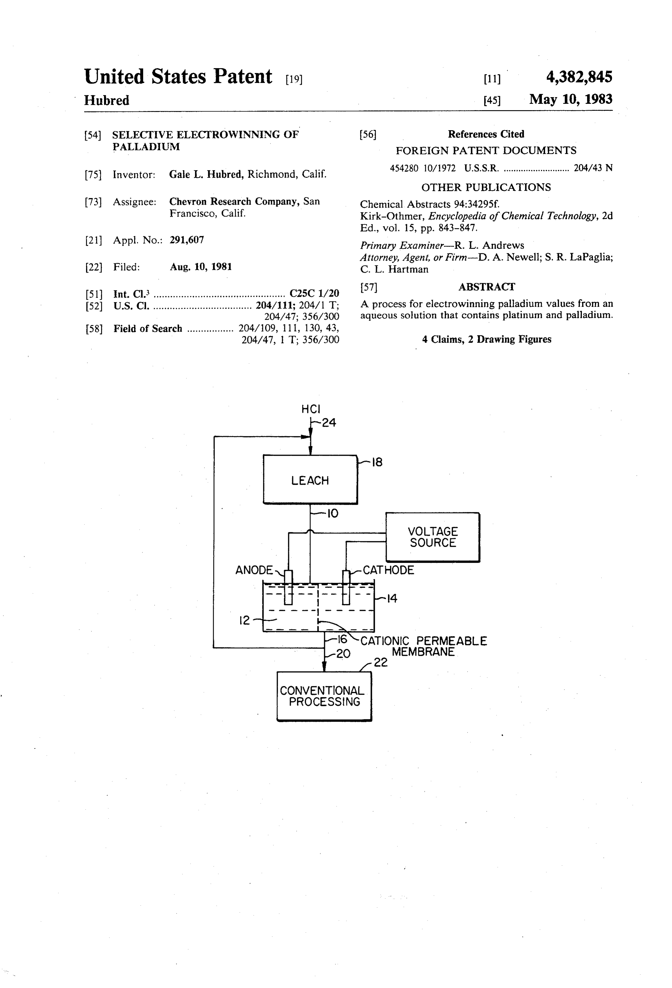 Page 1 of the original patent document