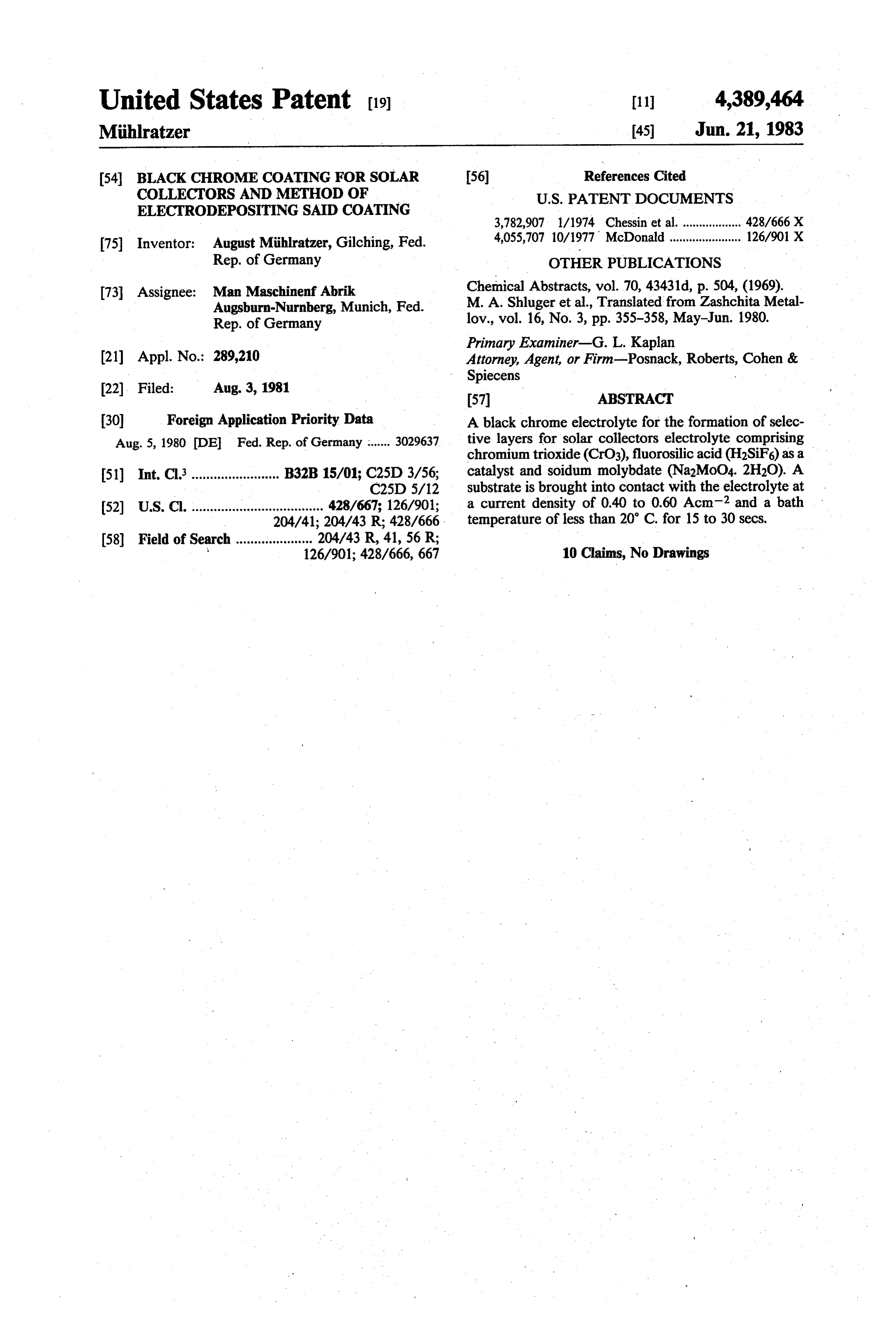 Page 1 of the original patent document