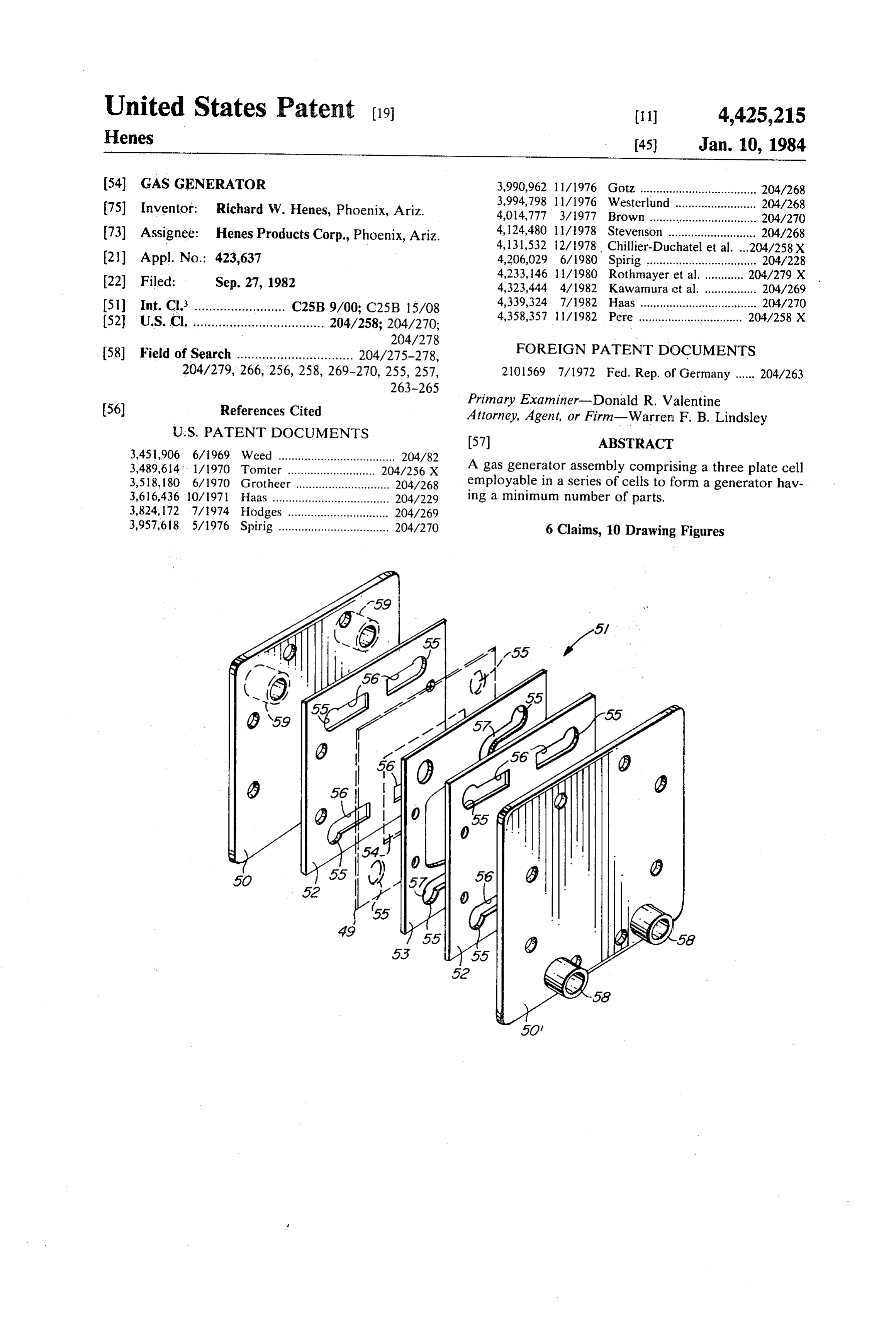 Page 1 of the original patent document