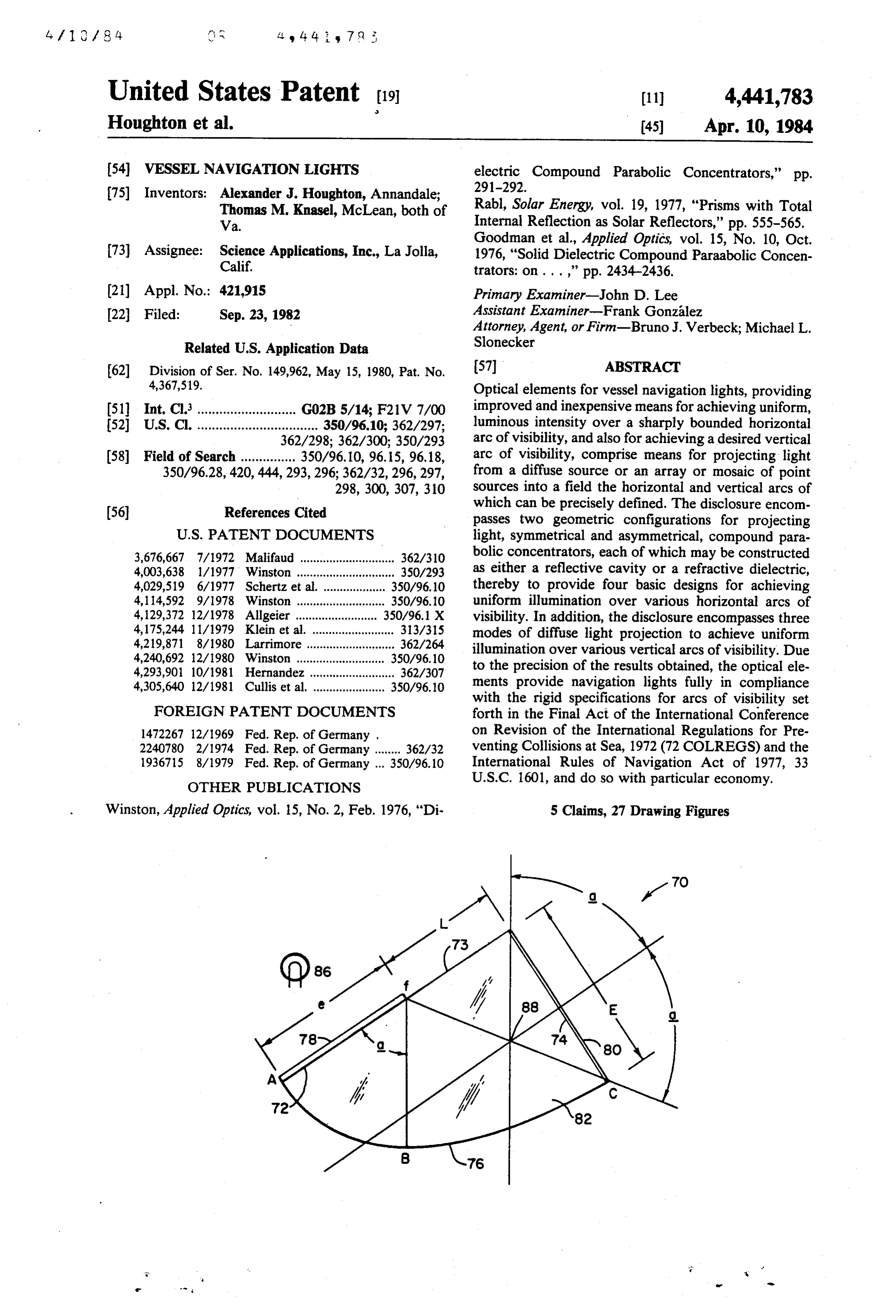 Page 1 of the original patent document