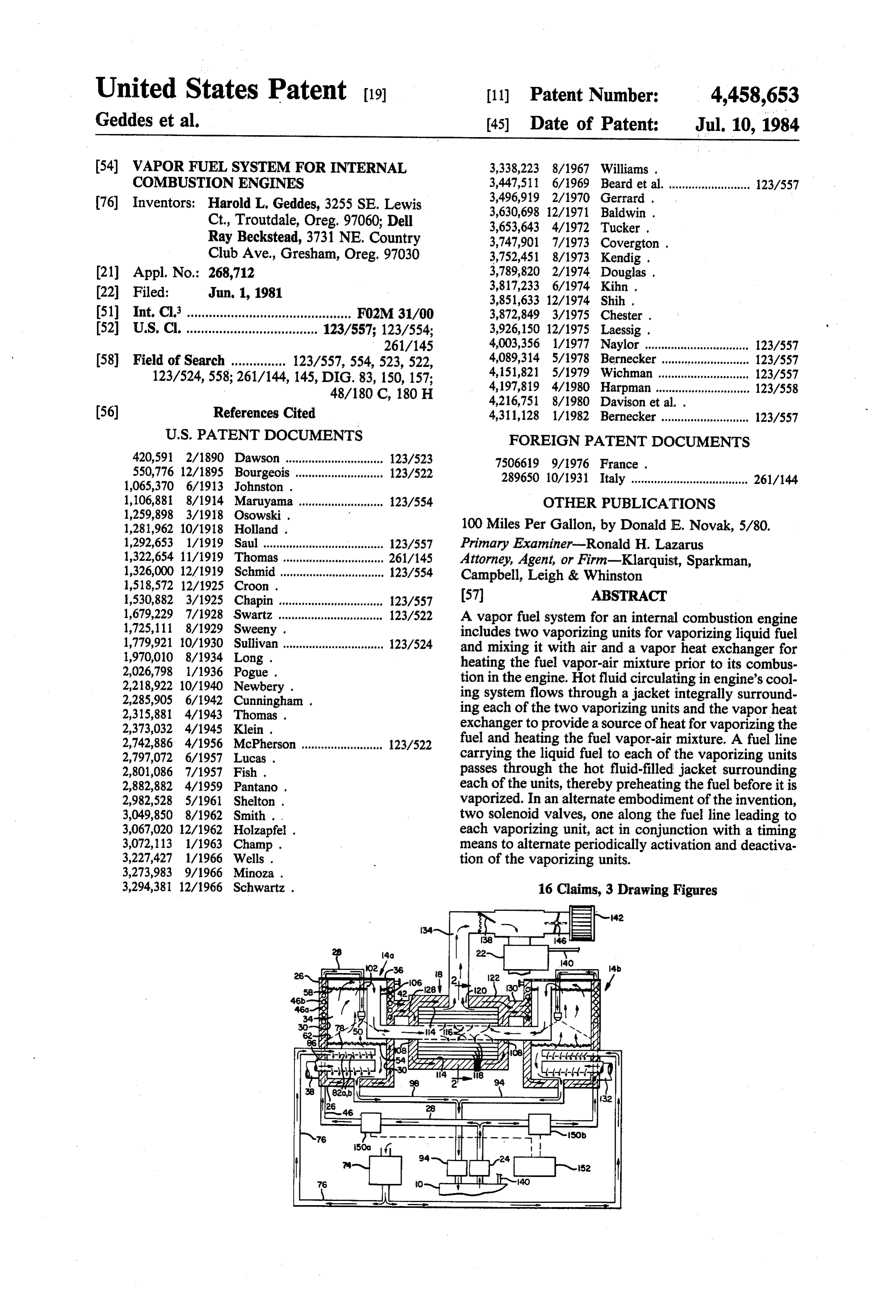 Page 1 of the original patent document