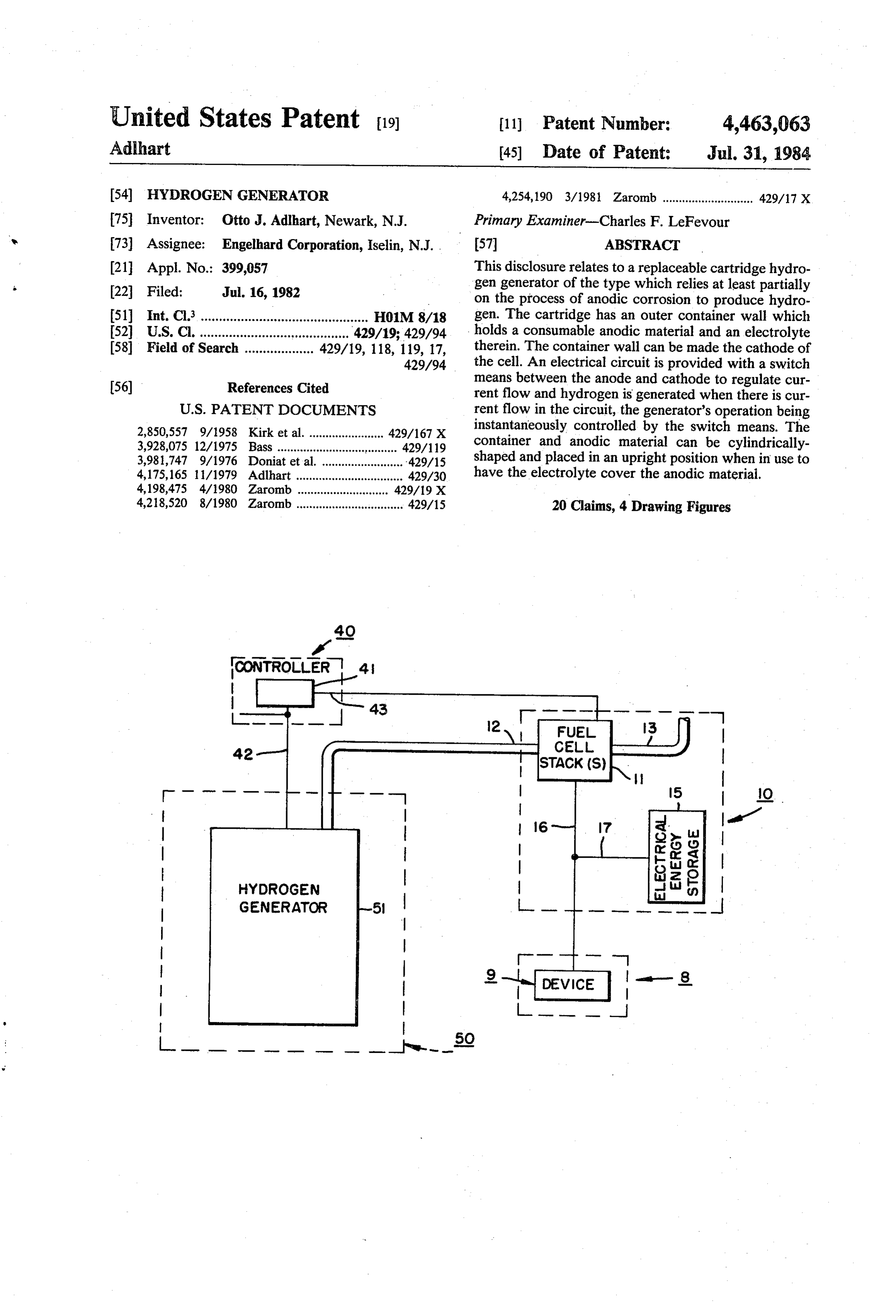 Page 1 of the original patent document