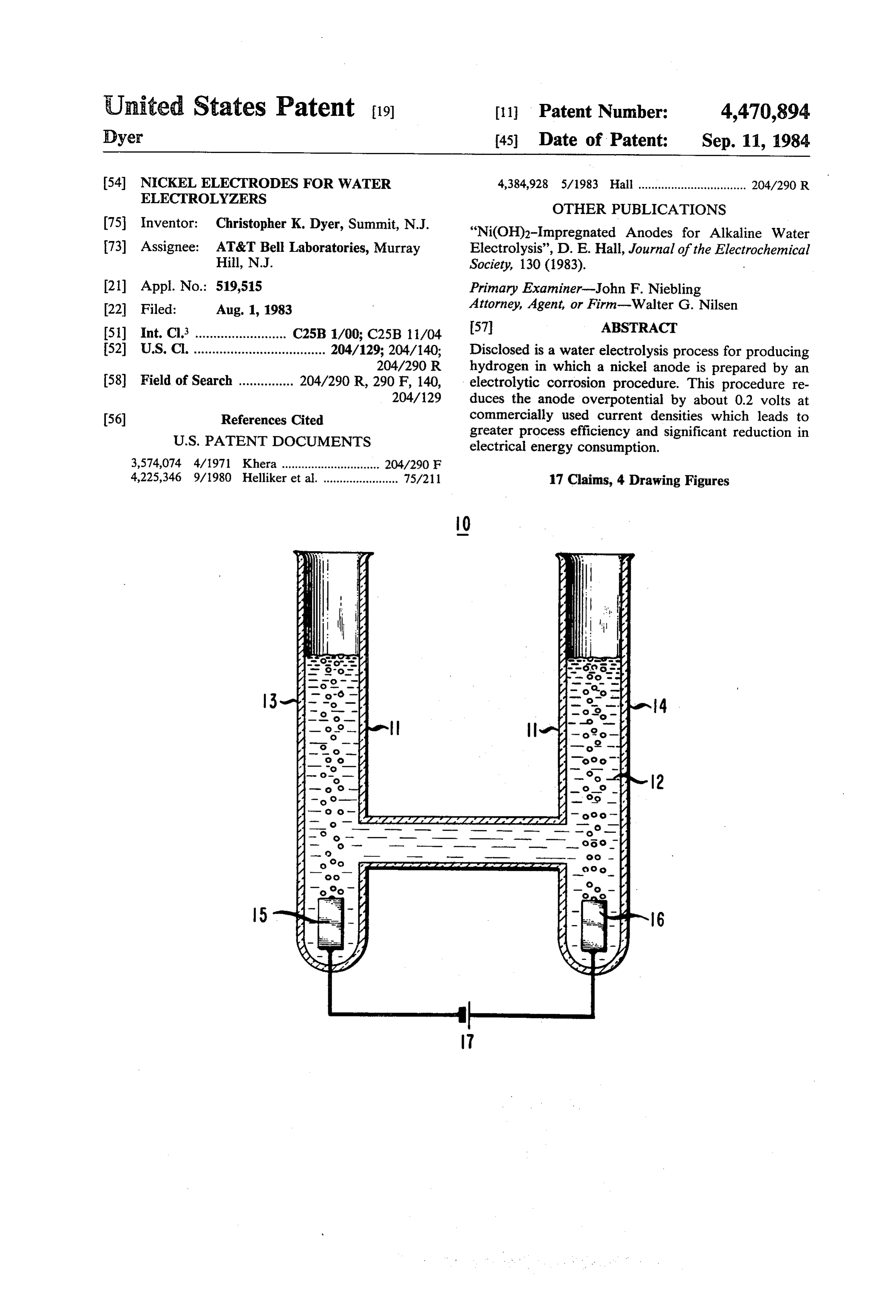 Page 1 of the original patent document