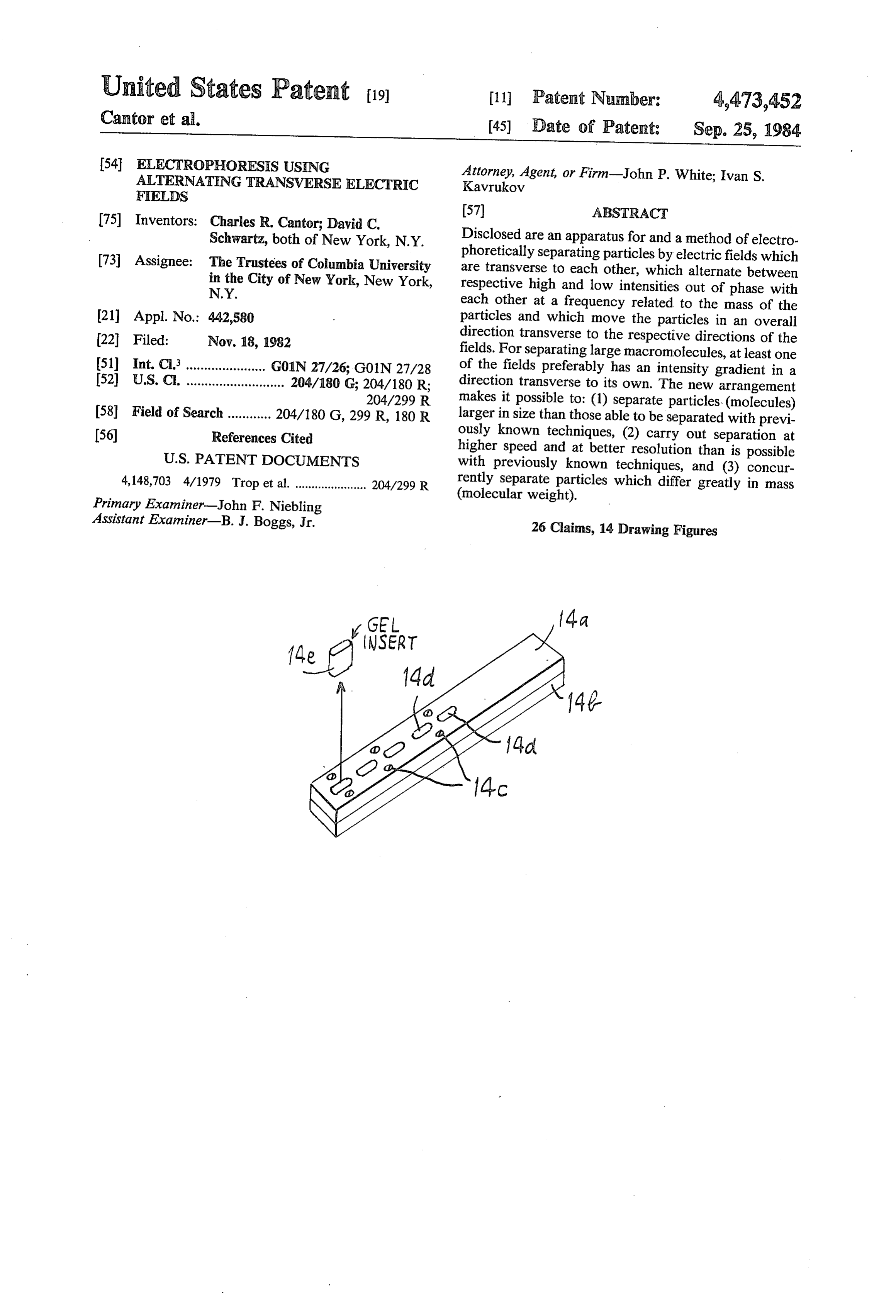 Page 1 of the original patent document