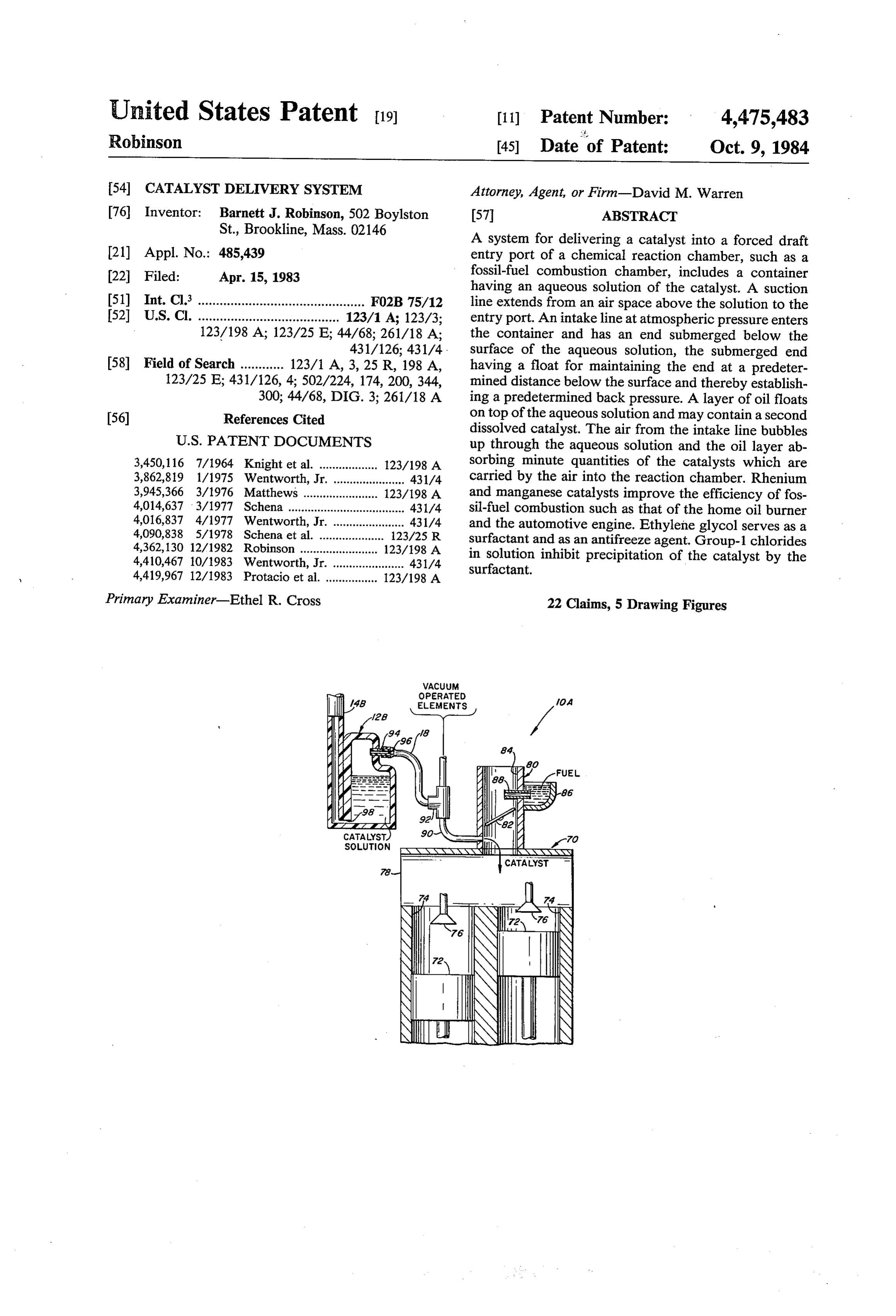 Page 1 of the original patent document