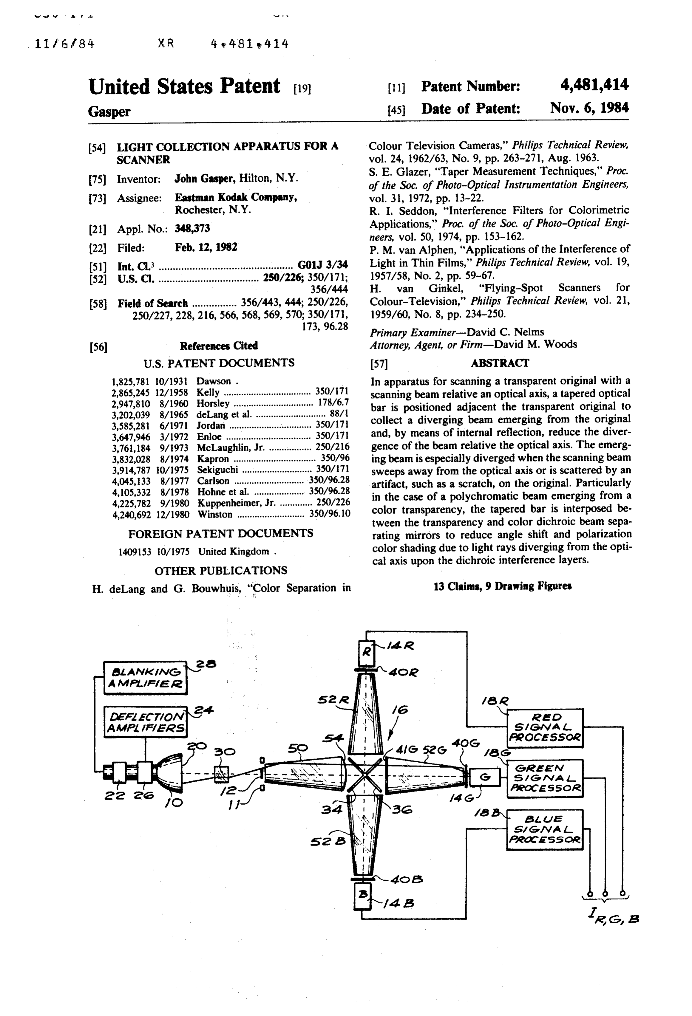 Page 1 of the original patent document