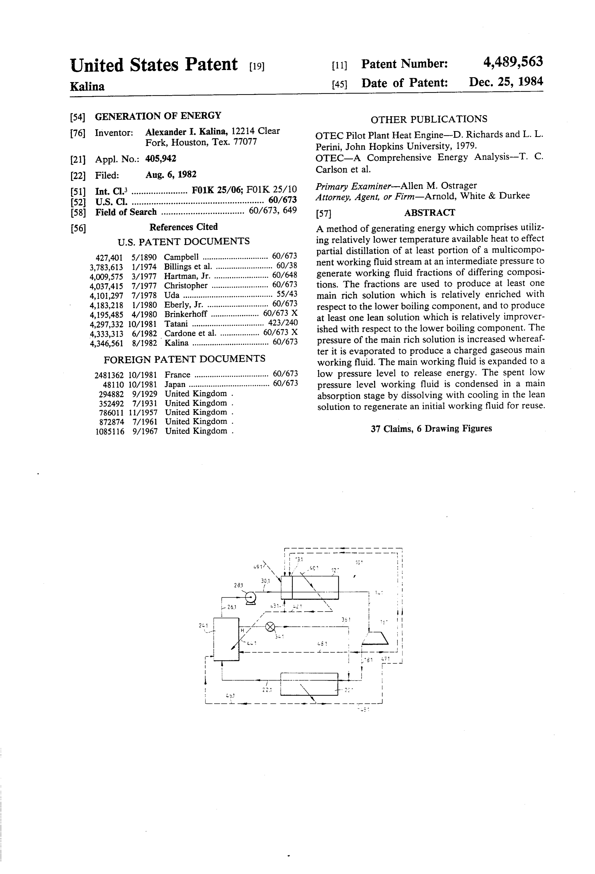 Page 1 of the original patent document