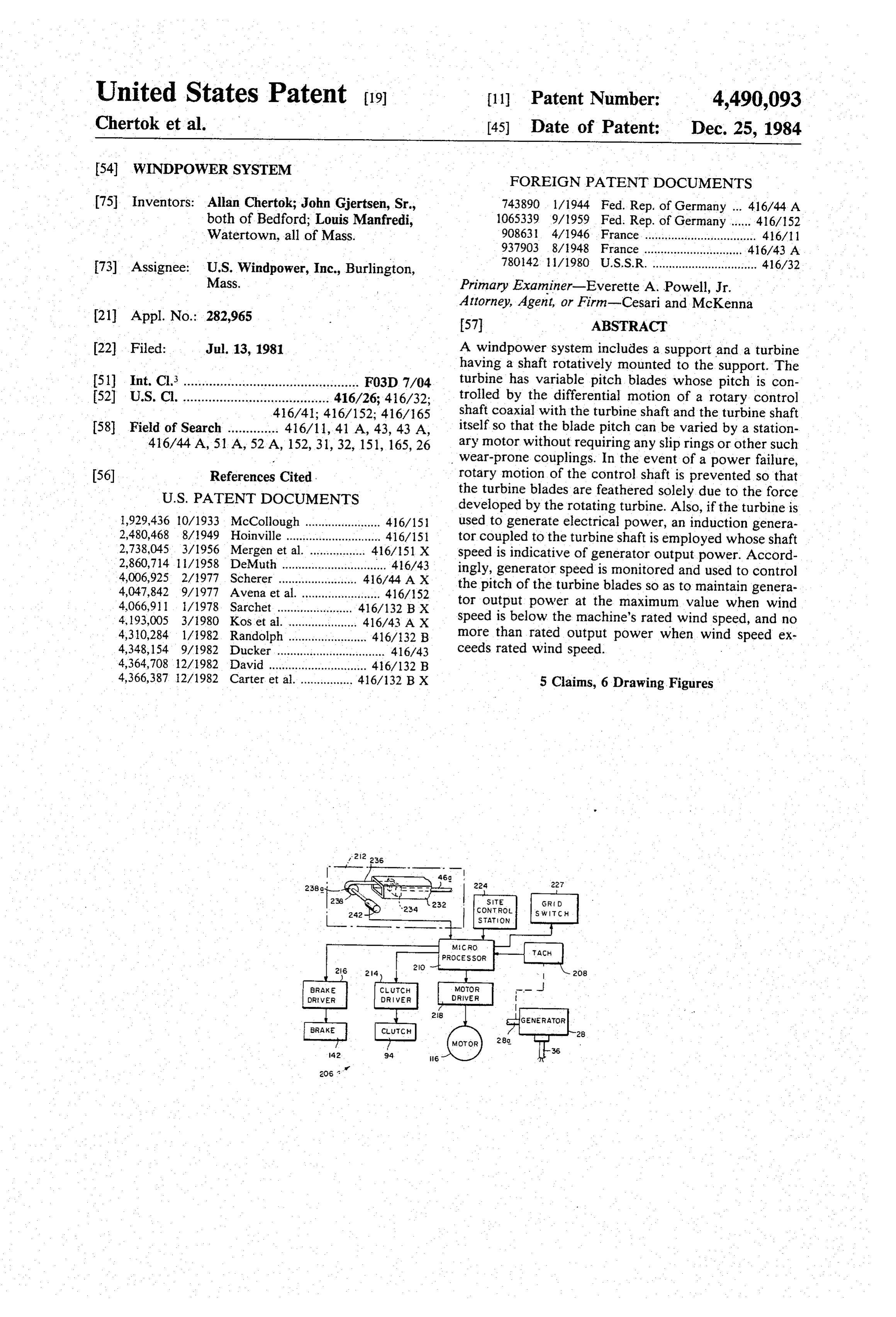 Page 1 of the original patent document