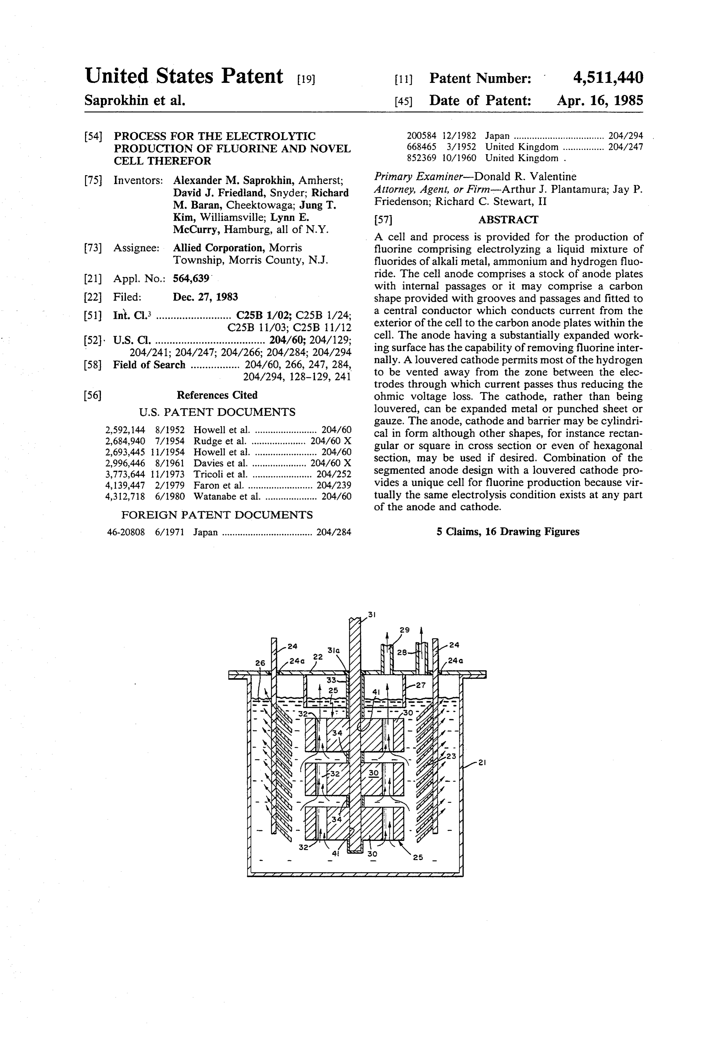 Page 1 of the original patent document