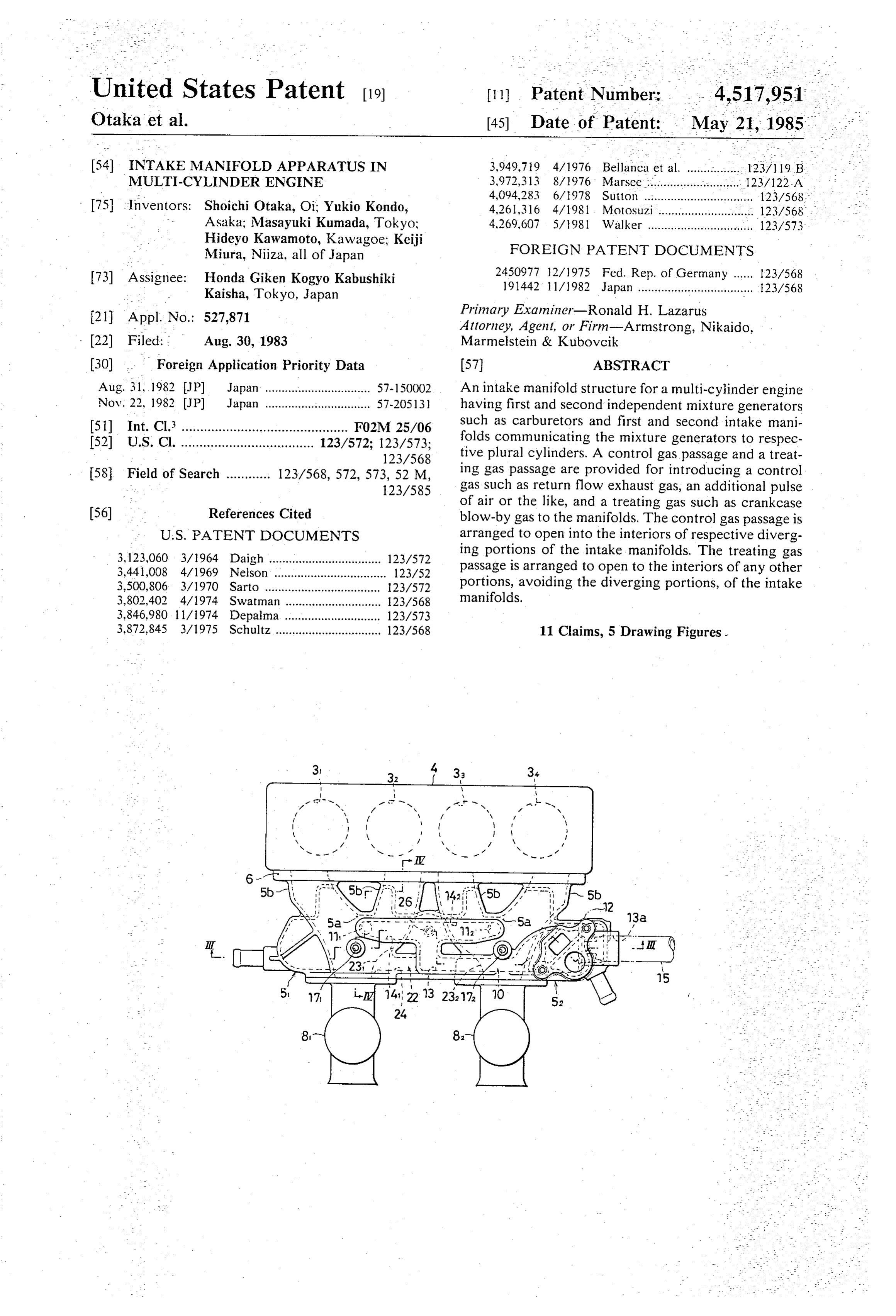 Page 1 of the original patent document