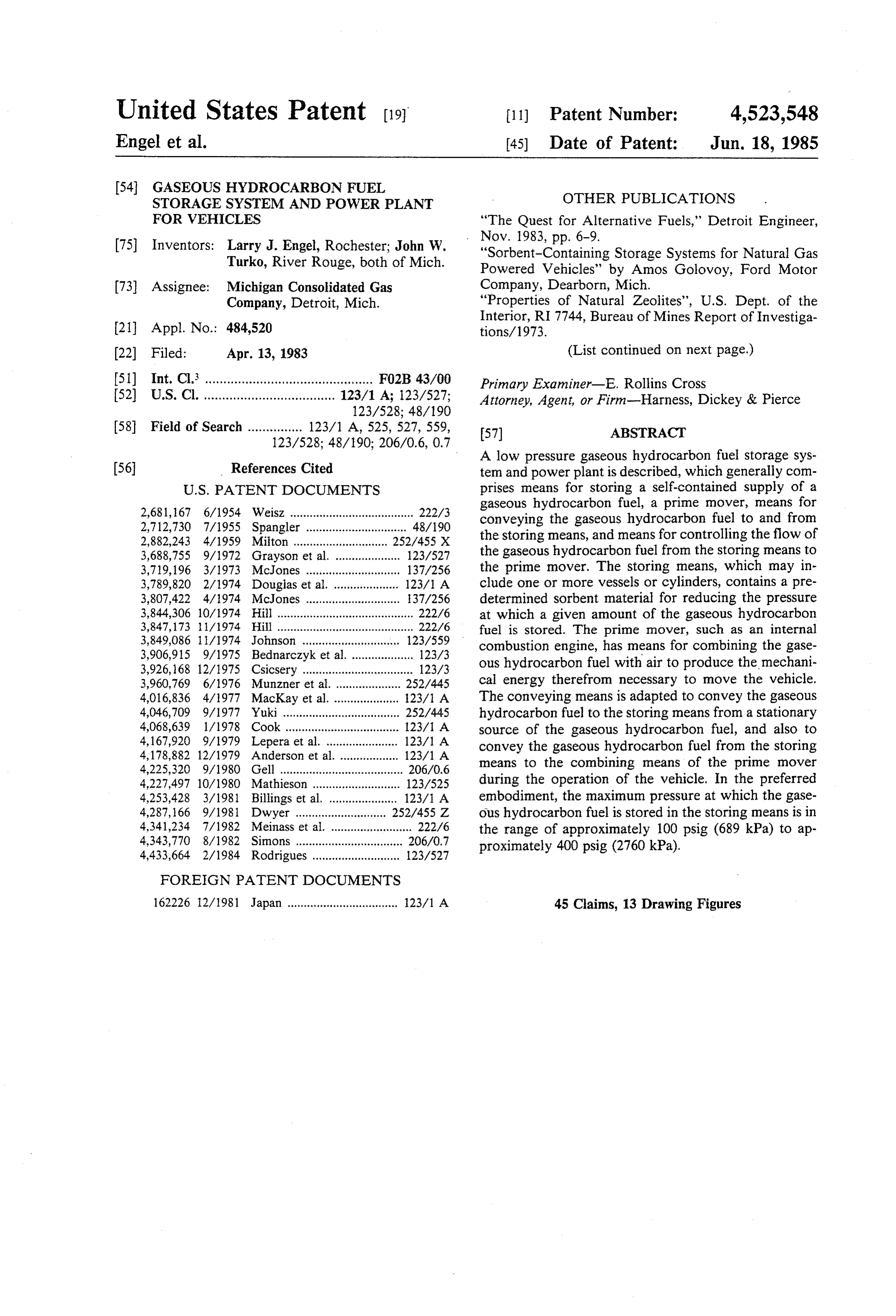 Page 1 of the original patent document