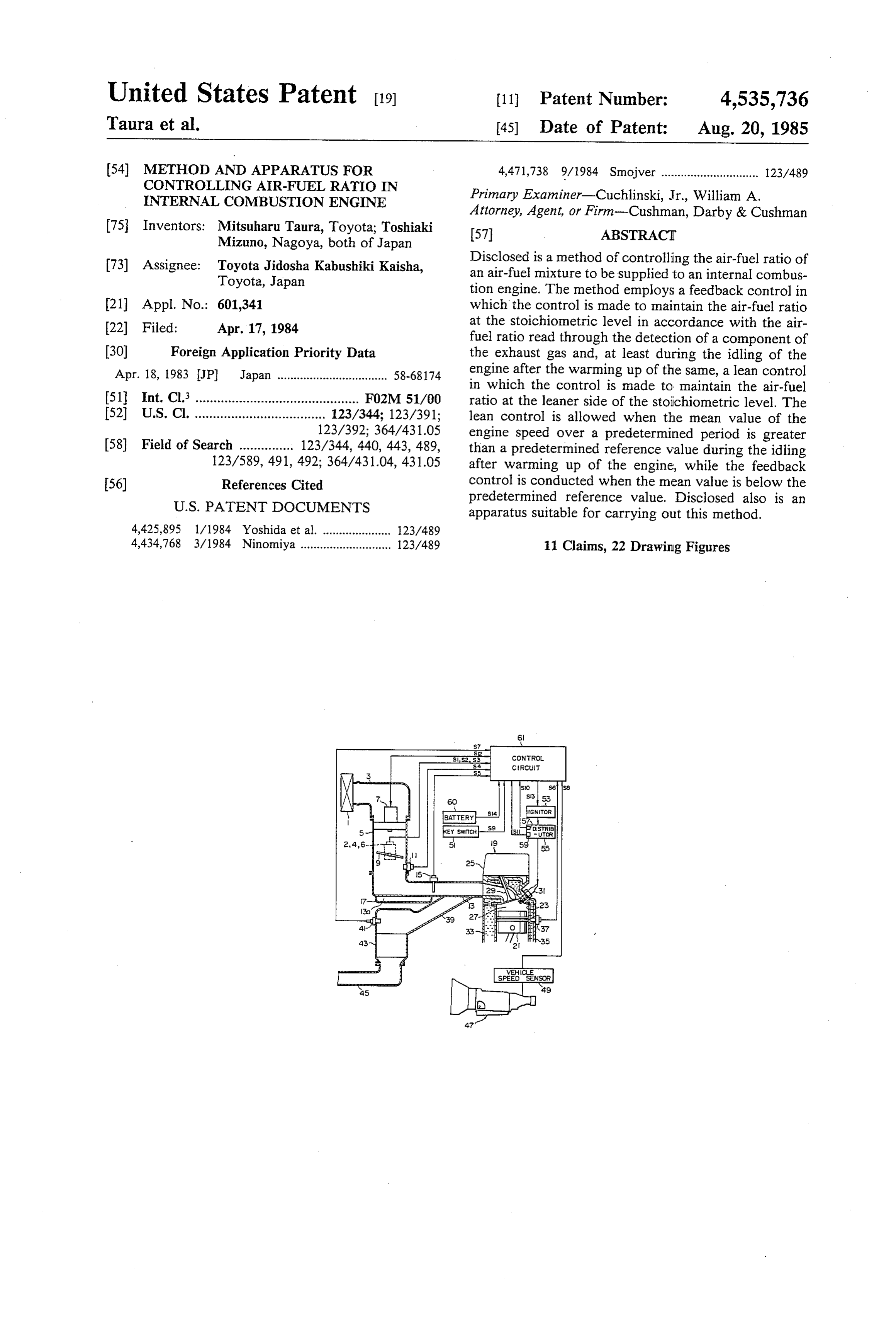 Page 1 of the original patent document