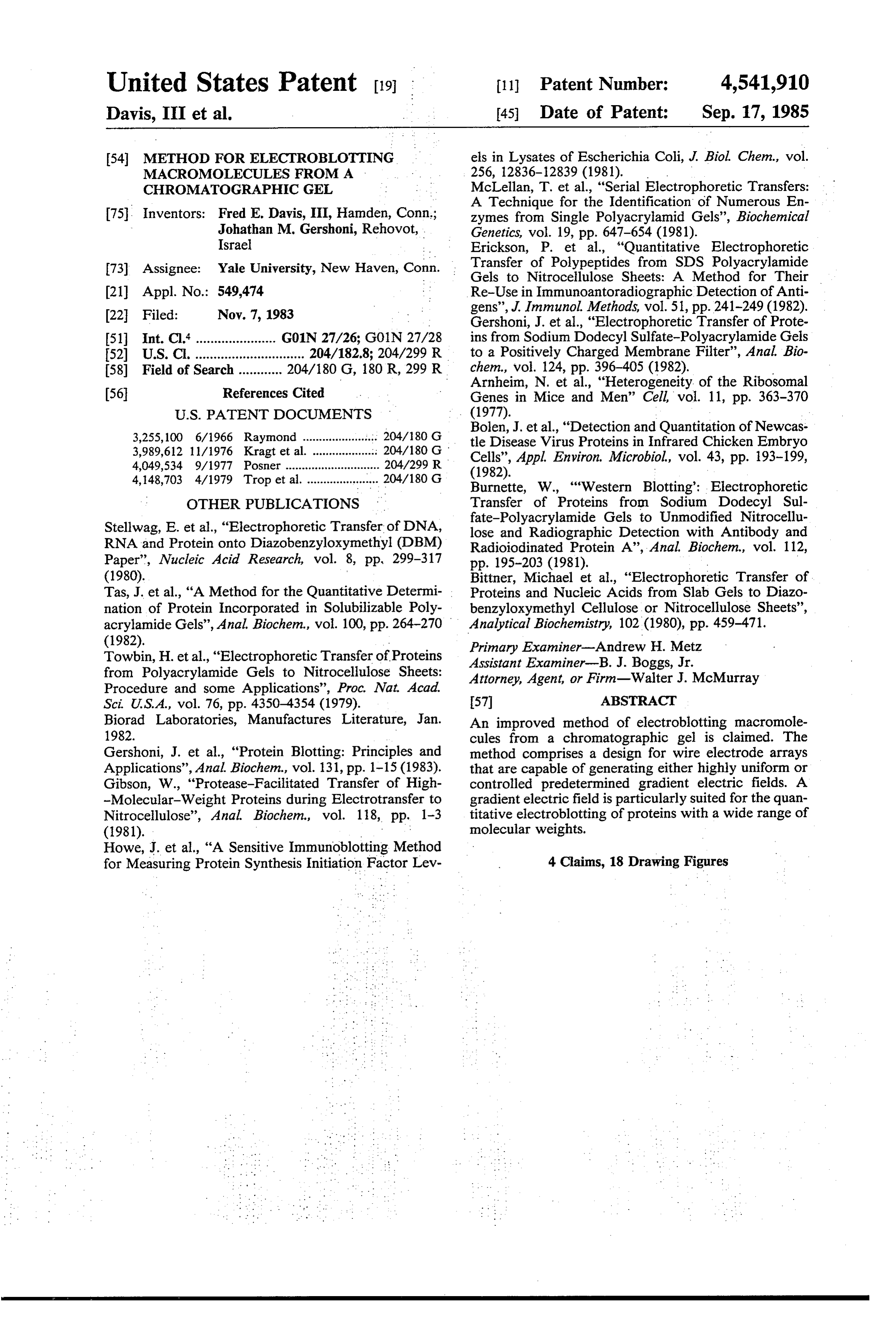 Page 1 of the original patent document