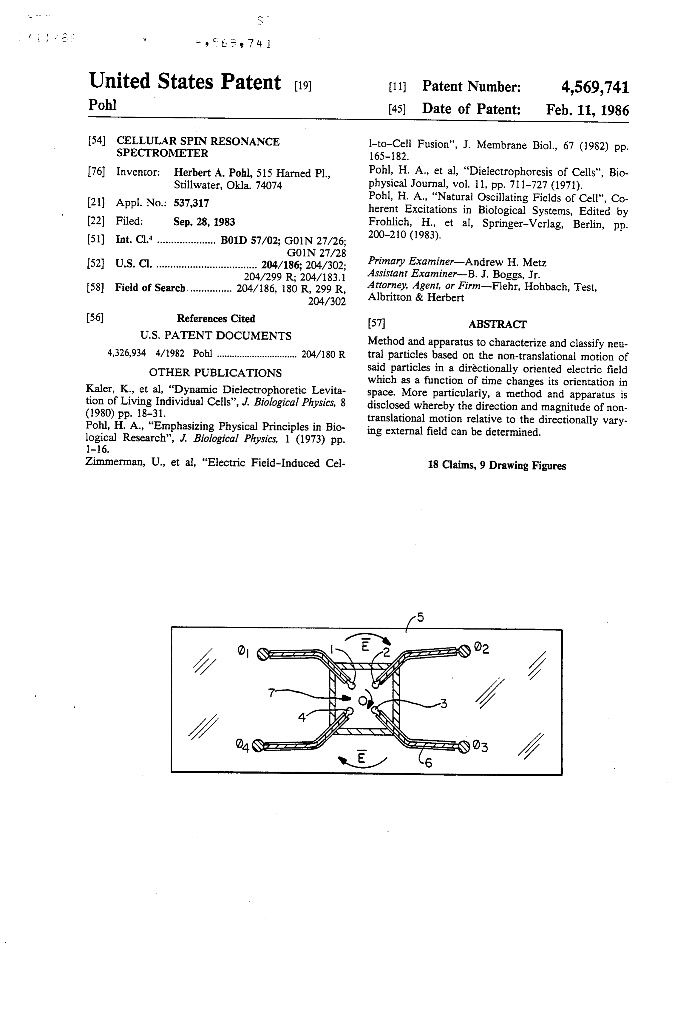 Page 1 of the original patent document