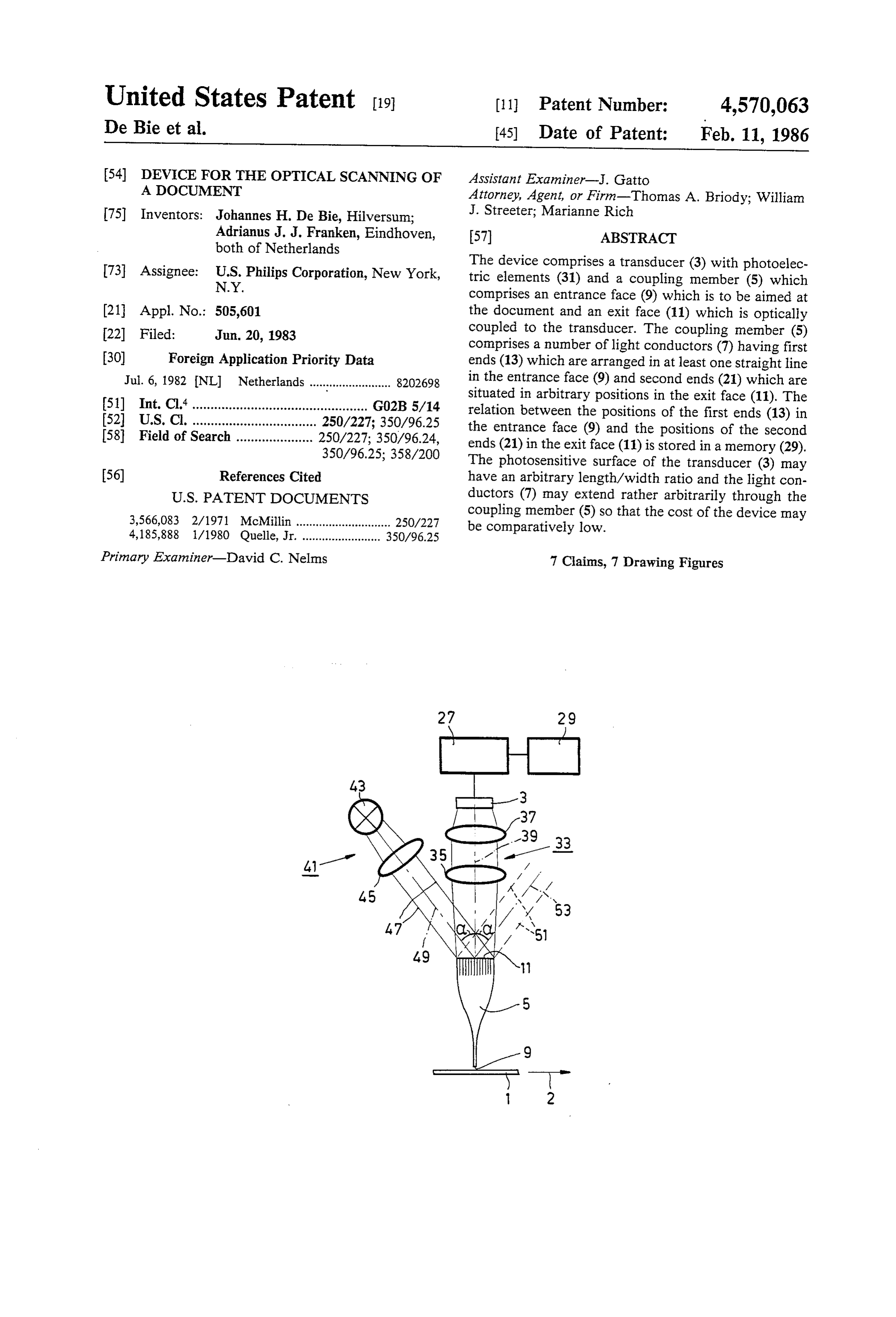 Page 1 of the original patent document