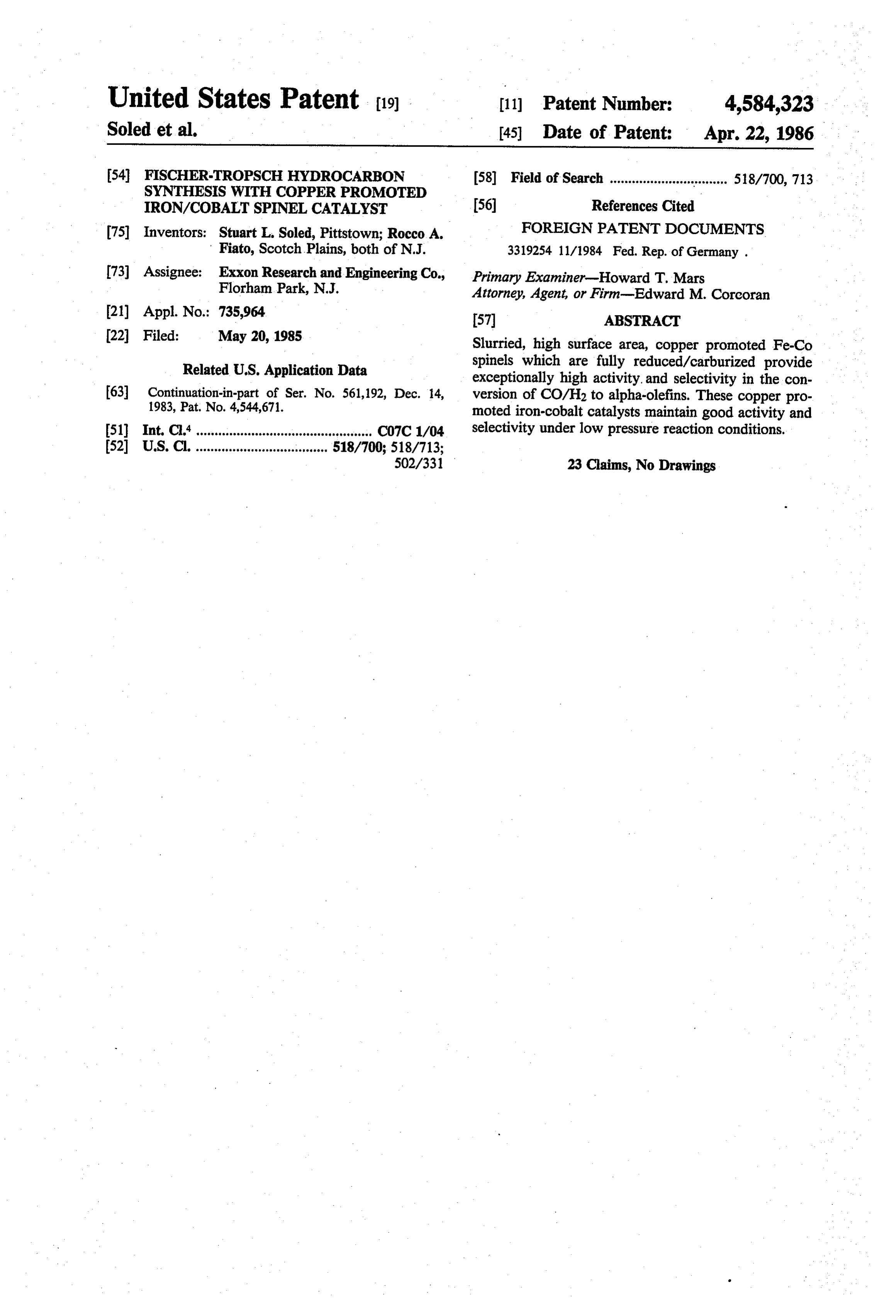 Page 1 of the original patent document