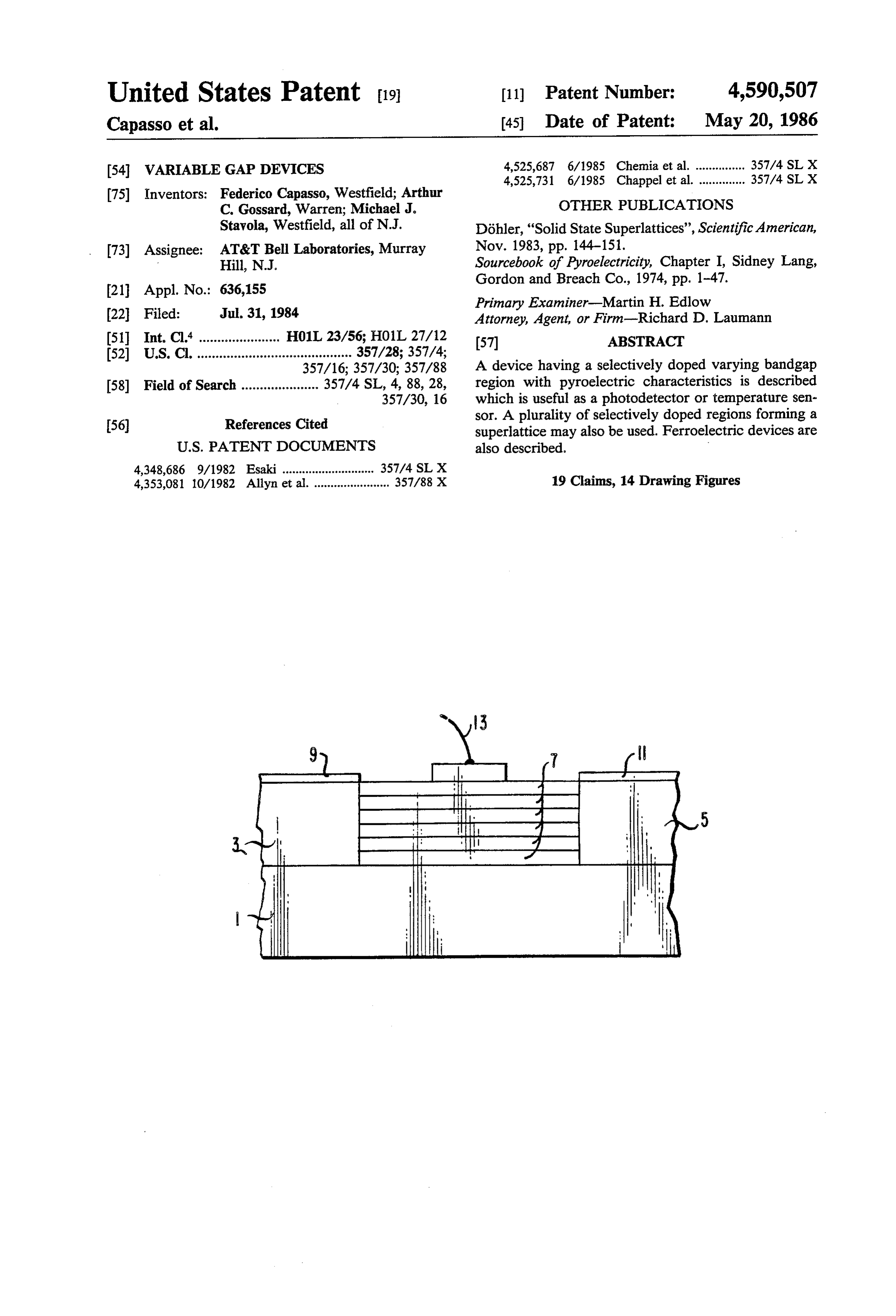 Page 1 of the original patent document