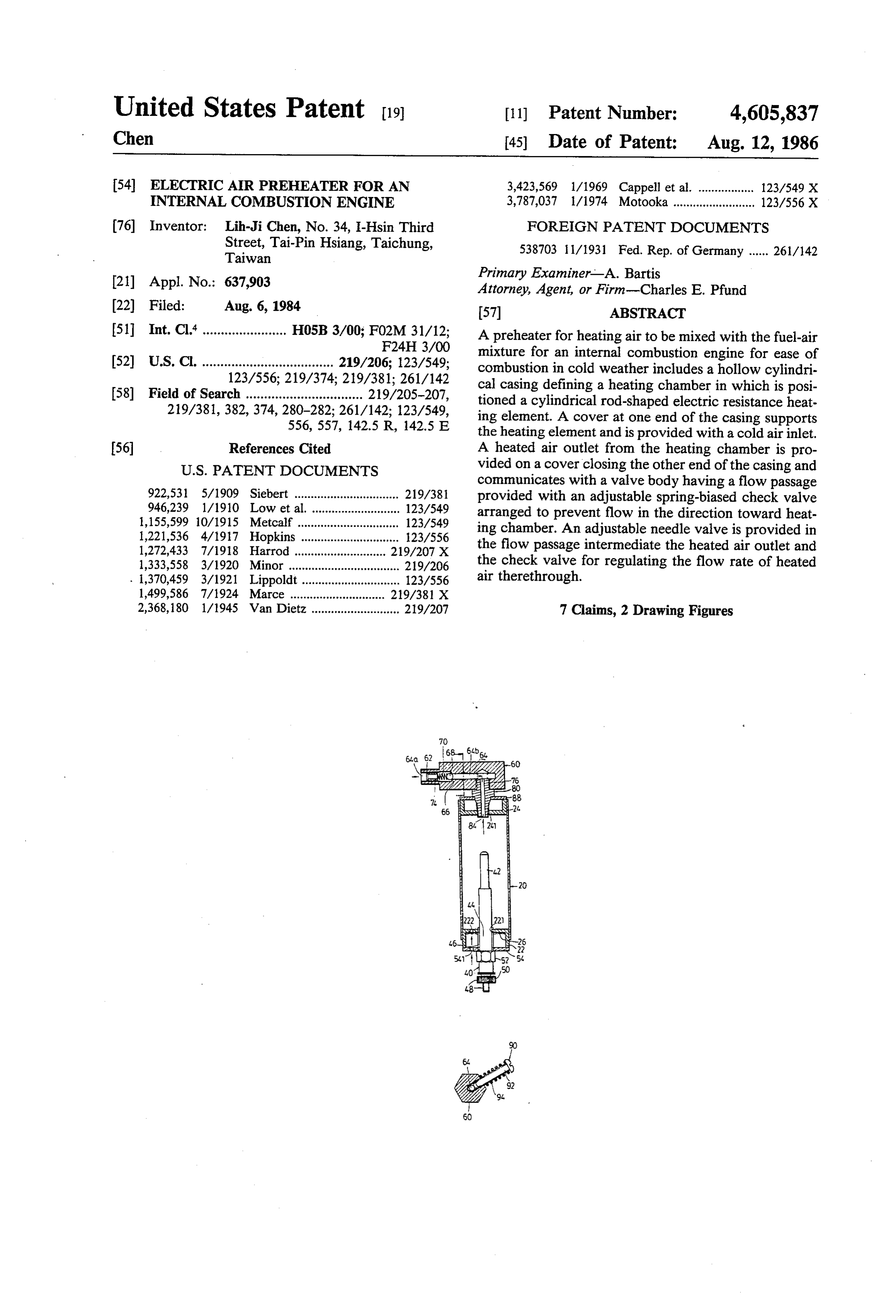 Page 1 of the original patent document