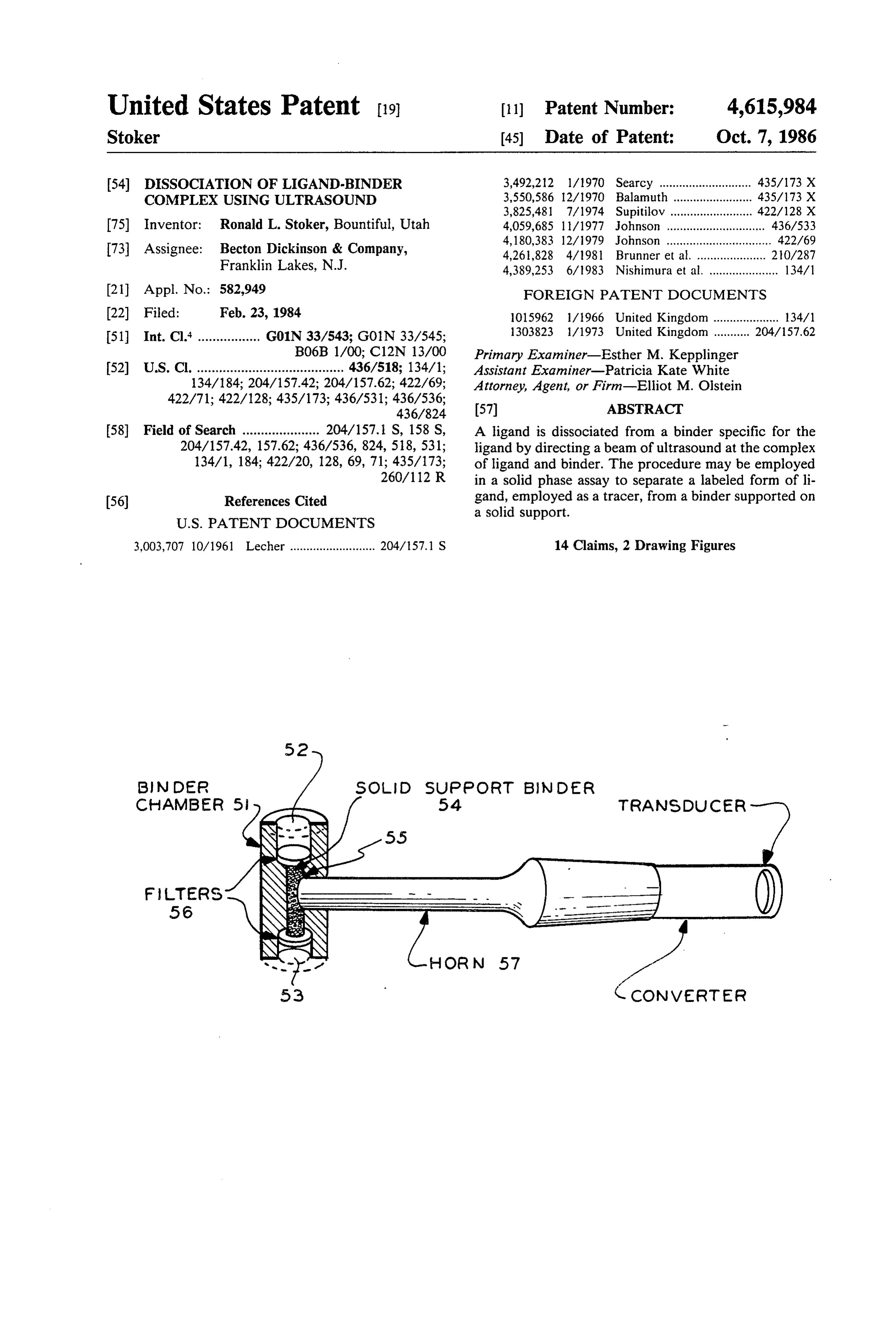Page 1 of the original patent document