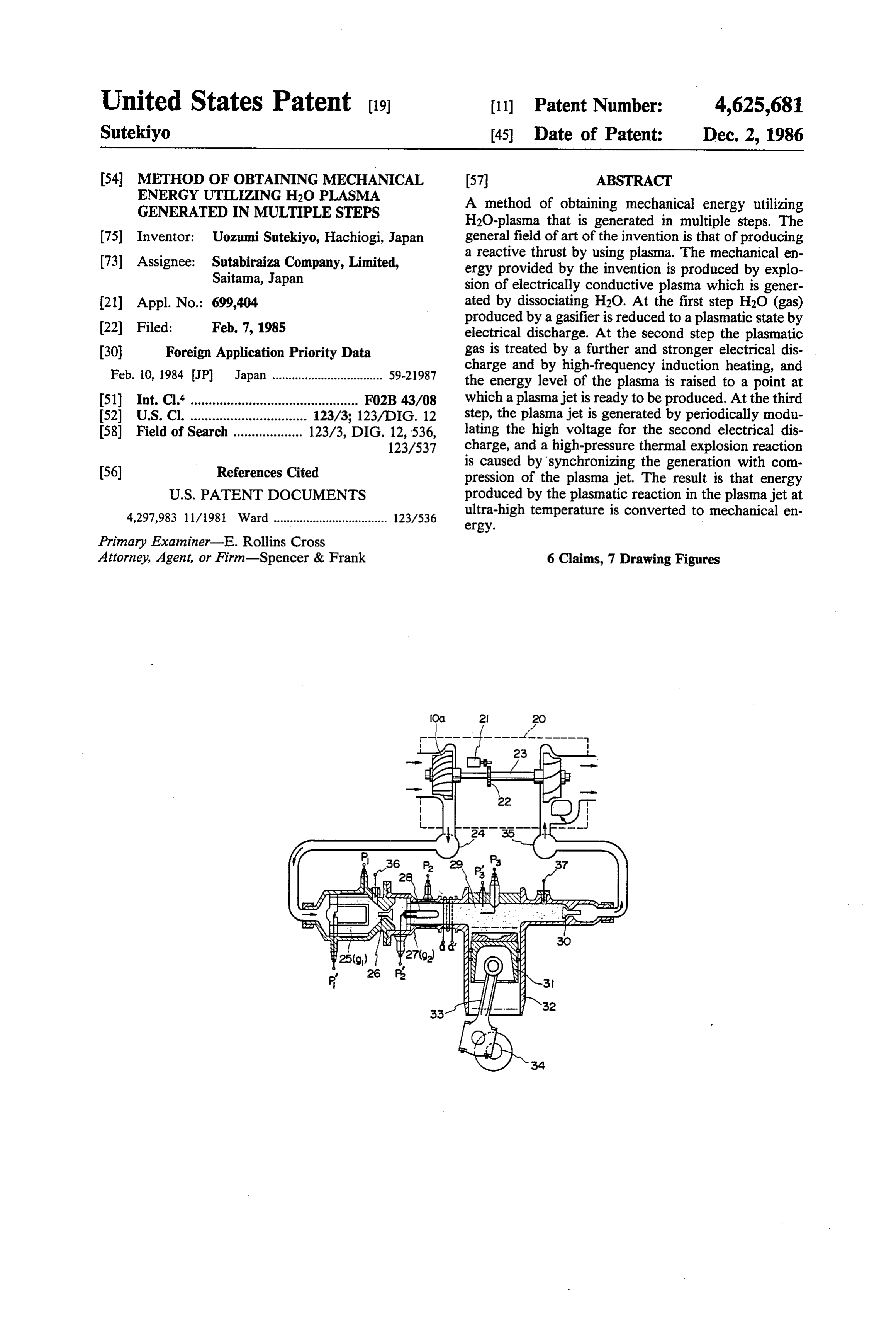 Page 1 of the original patent document