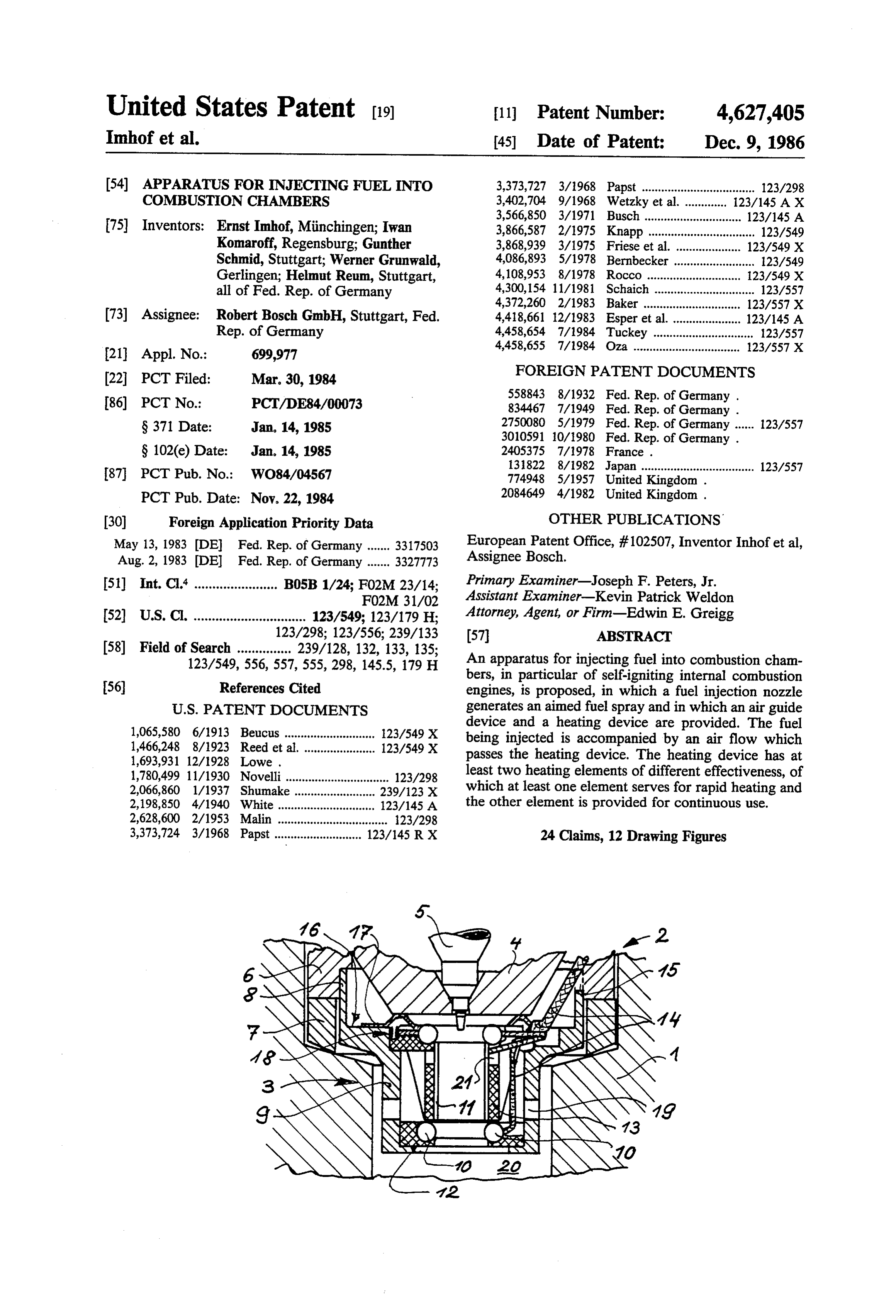 Page 1 of the original patent document