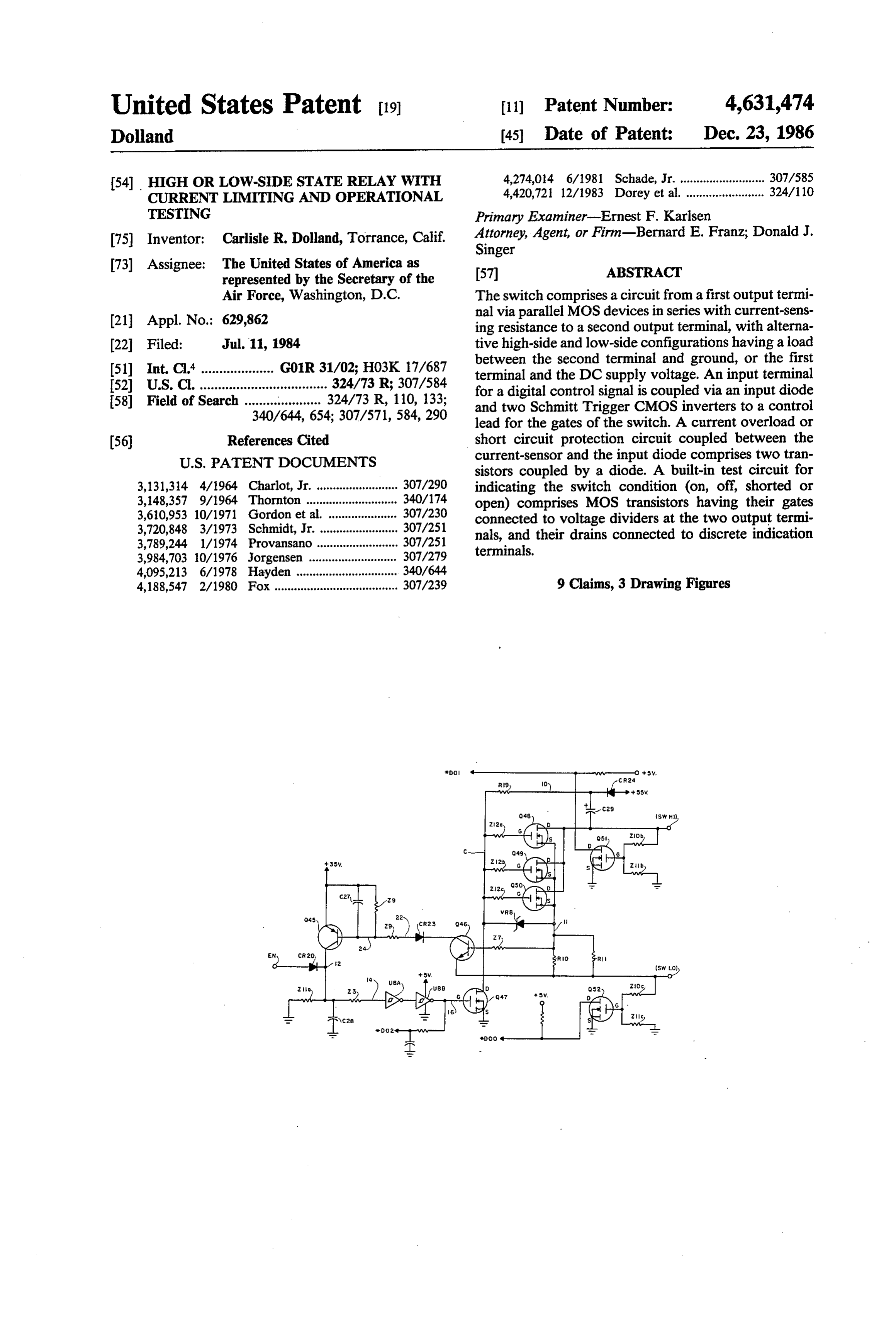 Page 1 of the original patent document