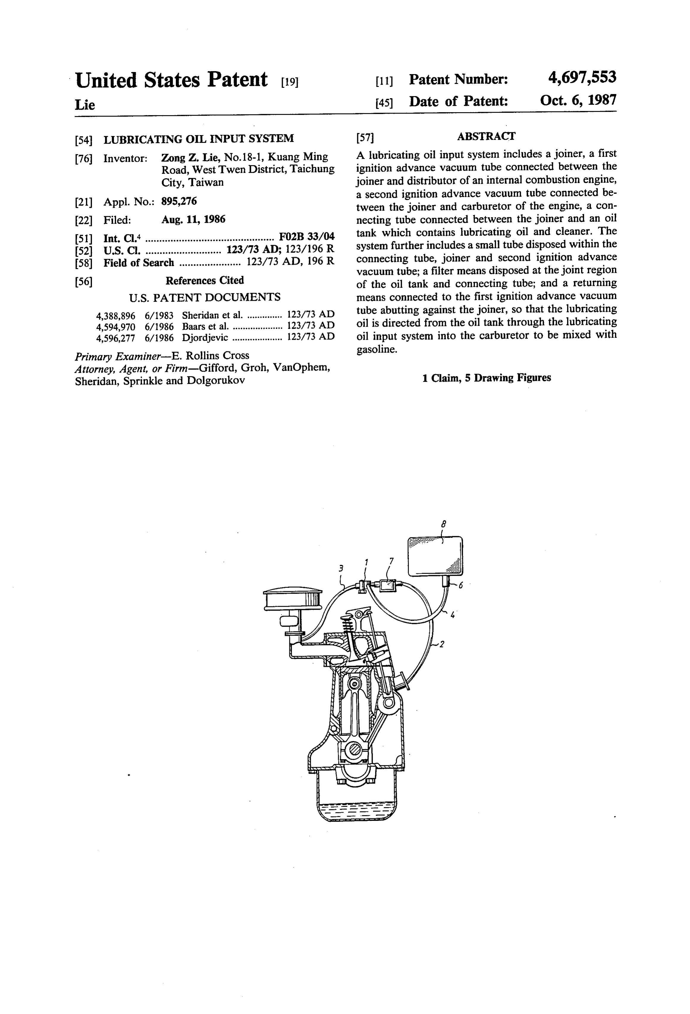 Page 1 of the original patent document
