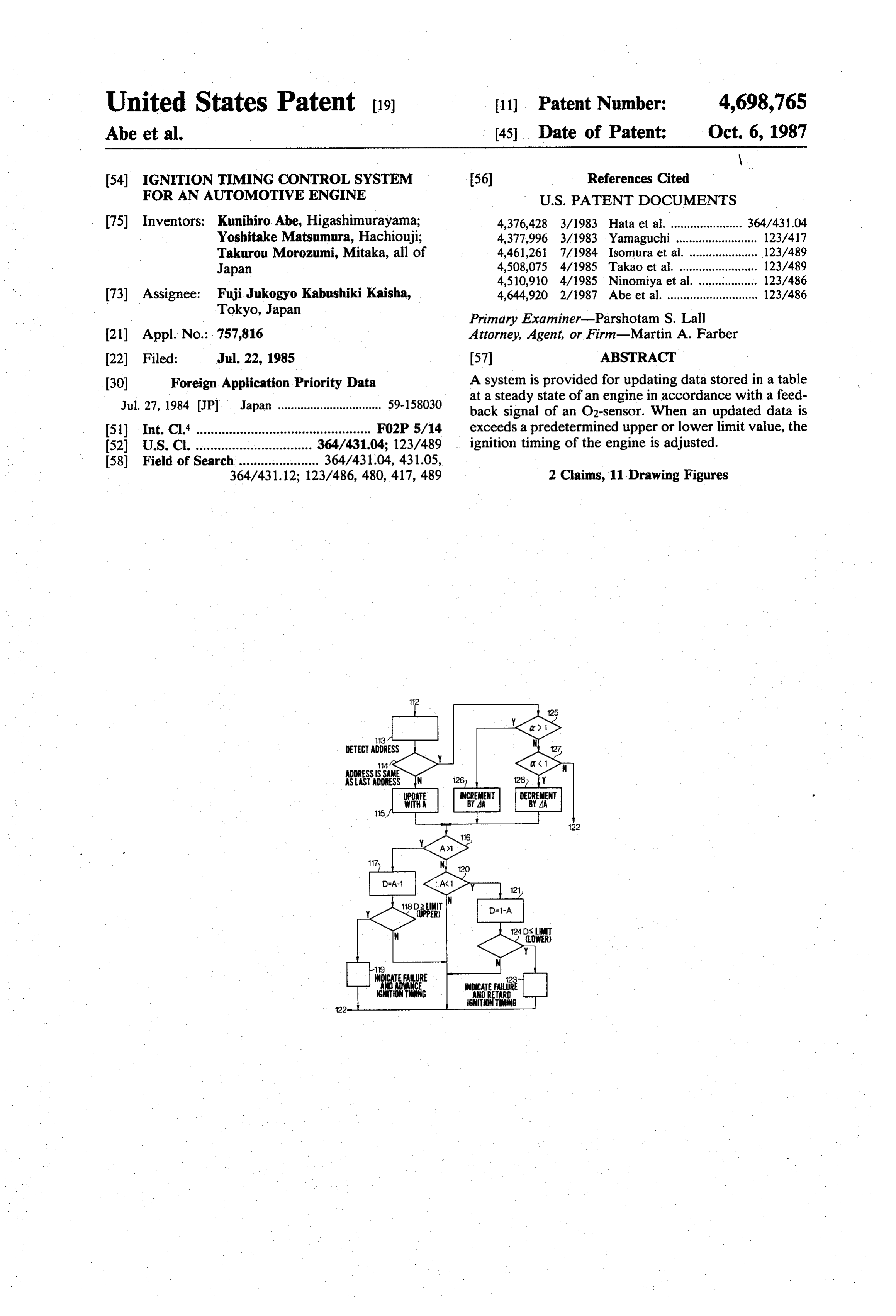 Page 1 of the original patent document