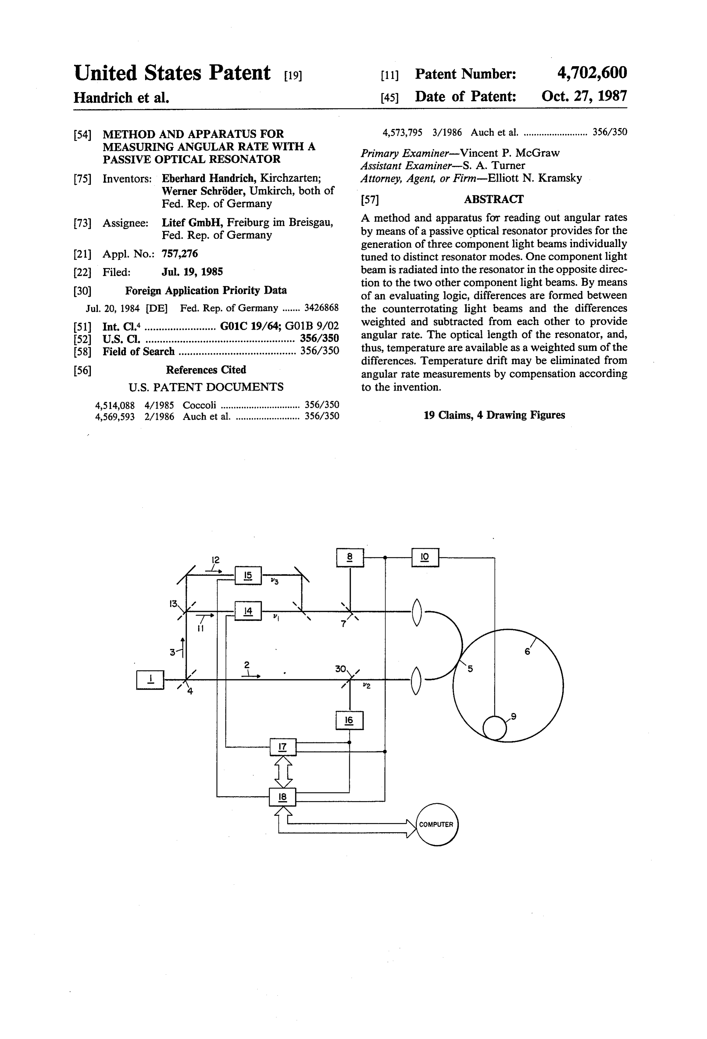 Page 1 of the original patent document