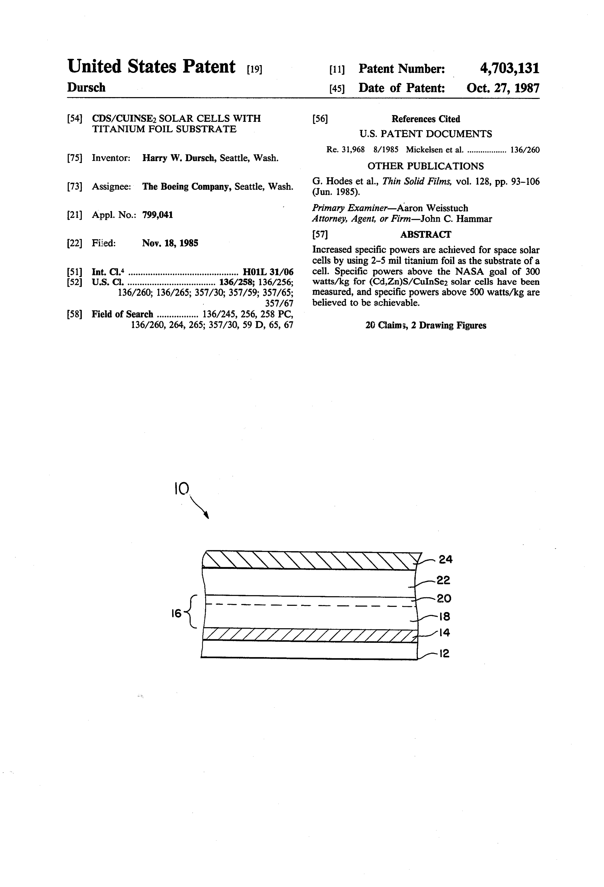Page 1 of the original patent document