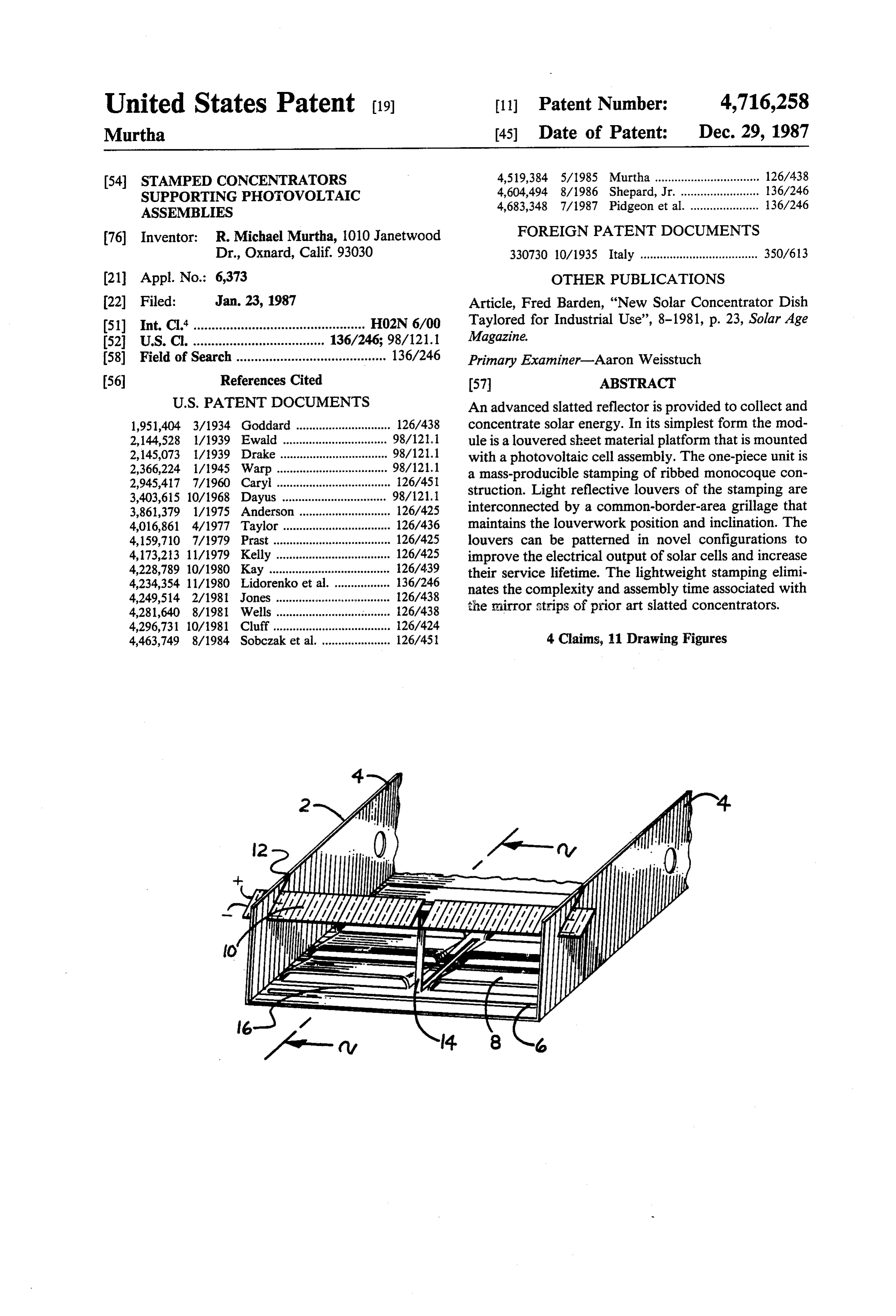 Page 1 of the original patent document