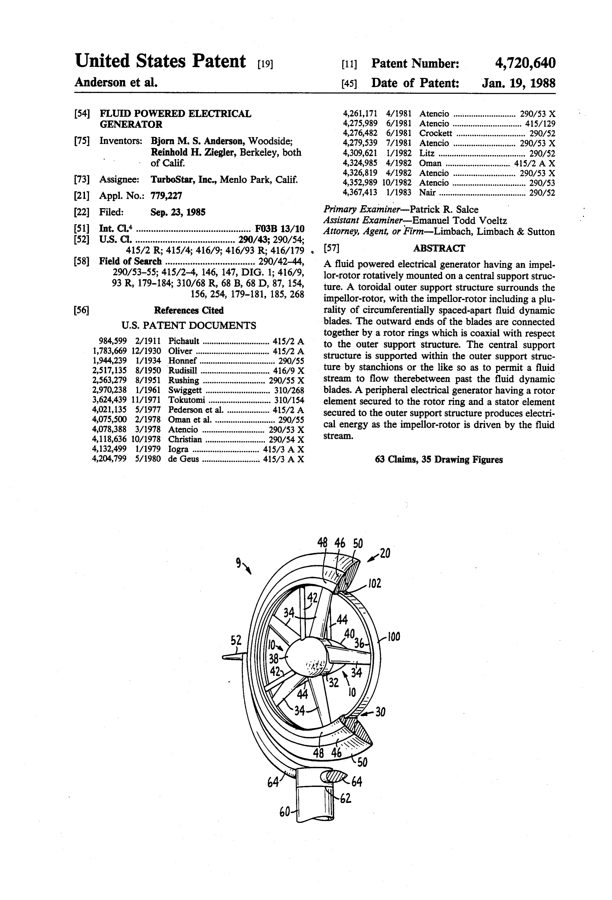 Page 1 of the original patent document