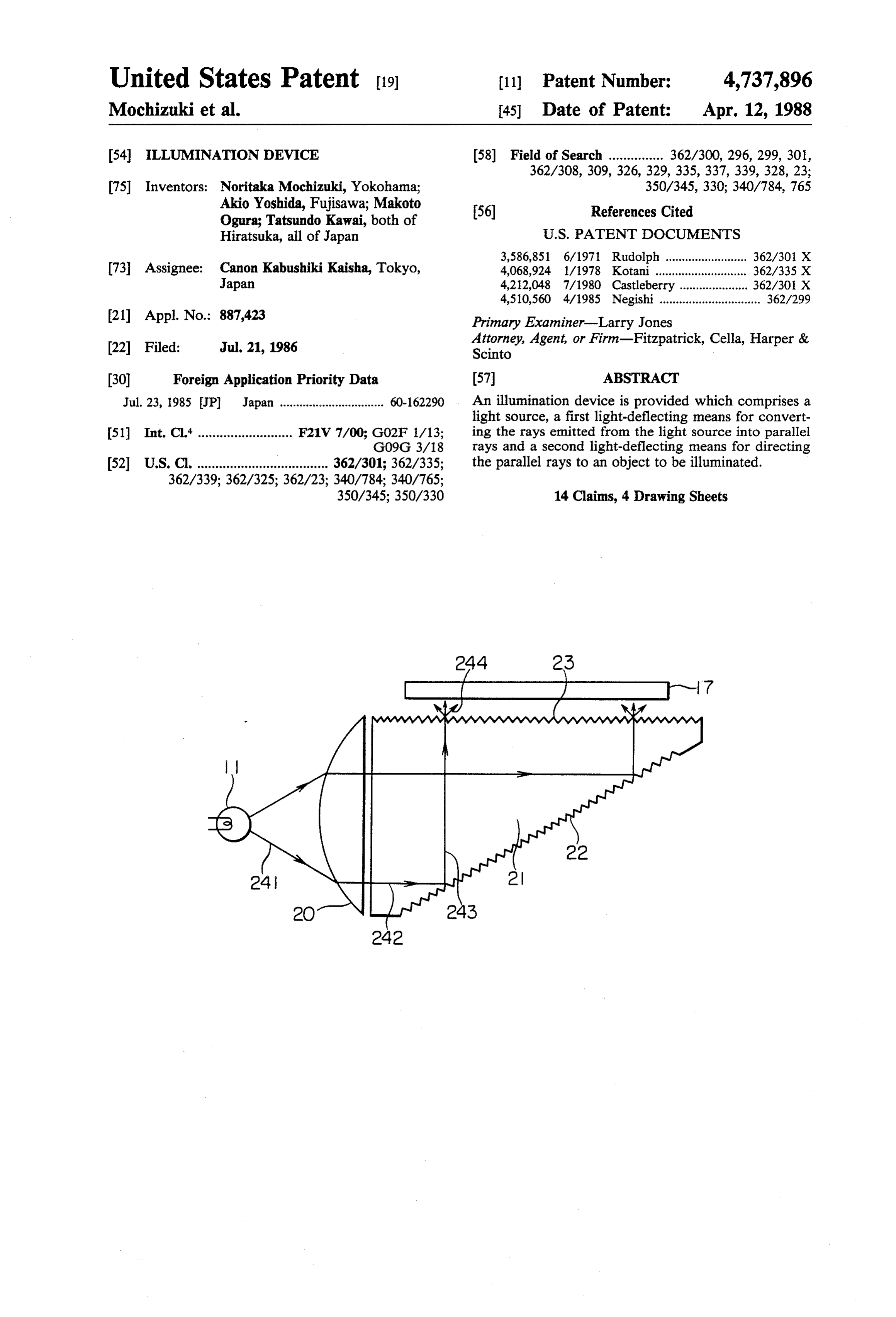 Page 1 of the original patent document