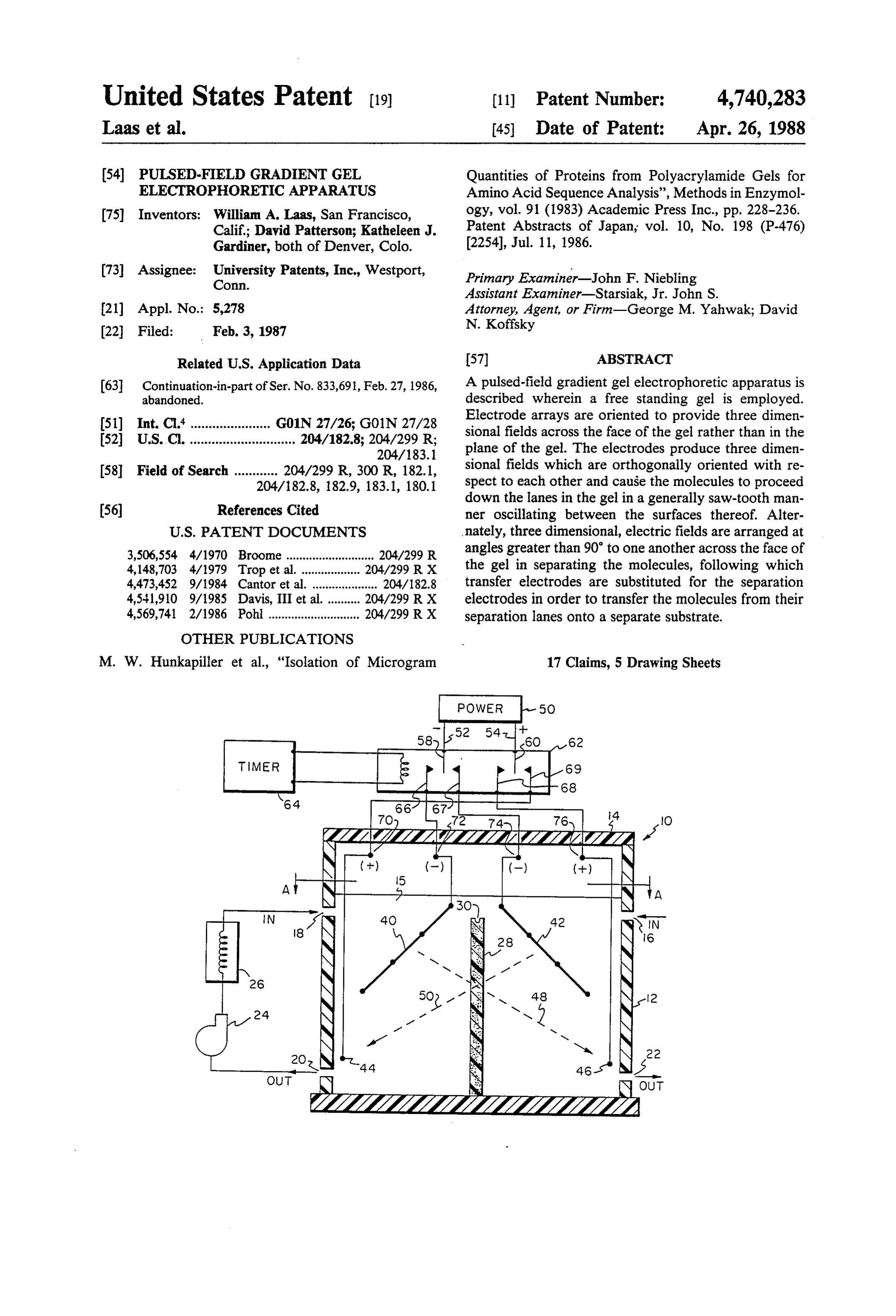Page 1 of the original patent document