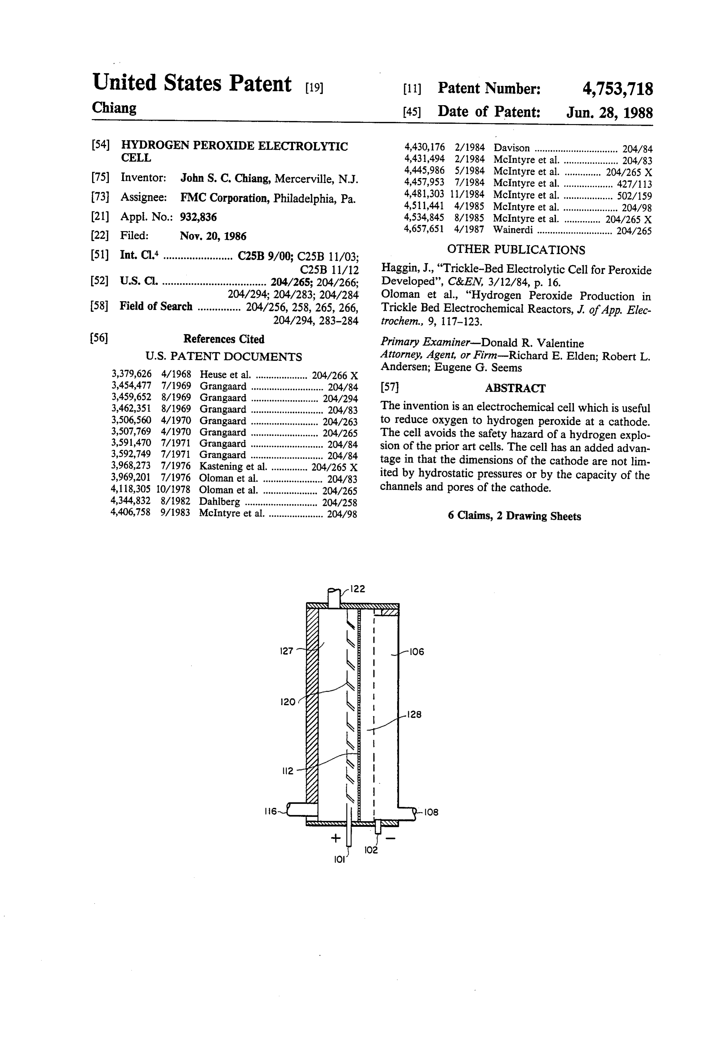Page 1 of the original patent document