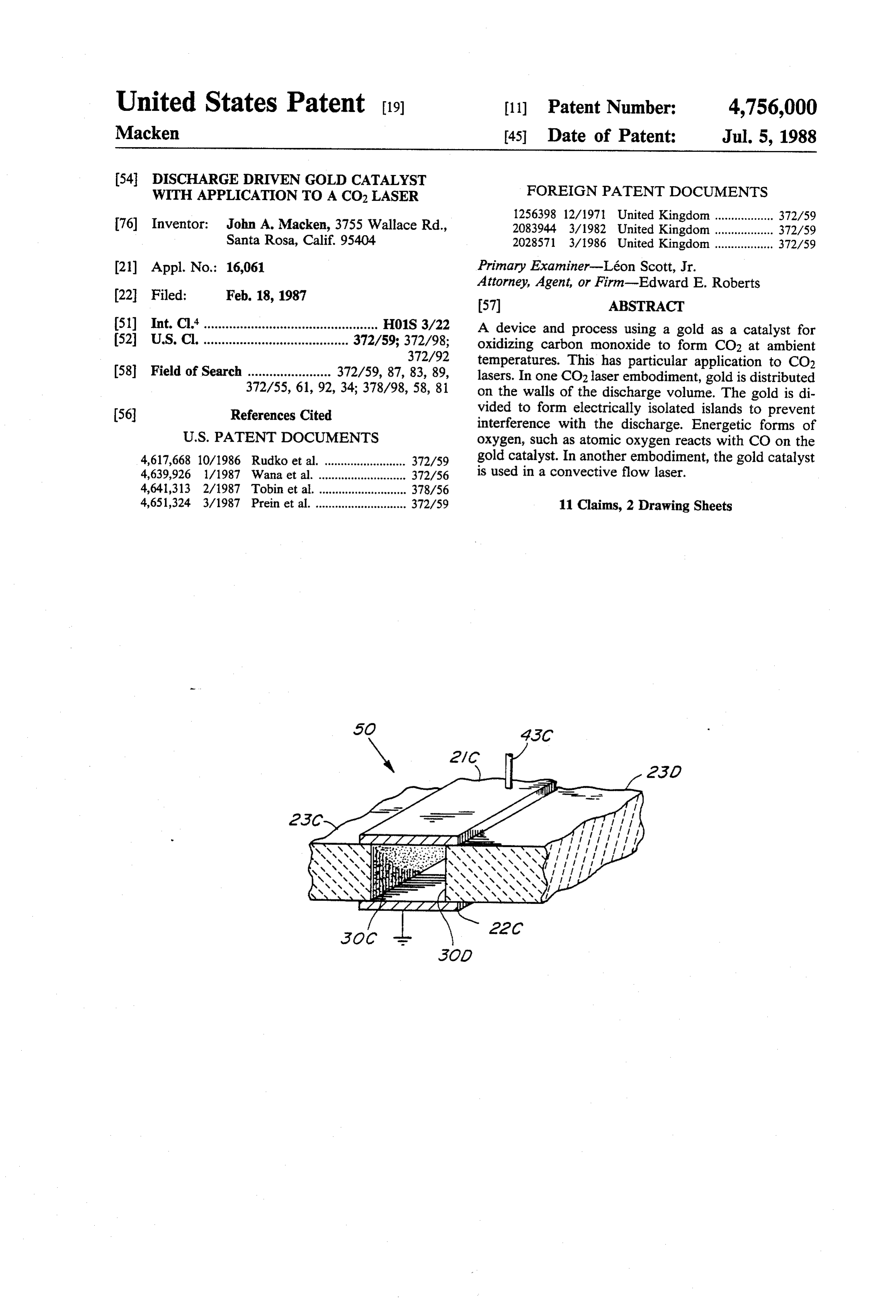 Page 1 of the original patent document