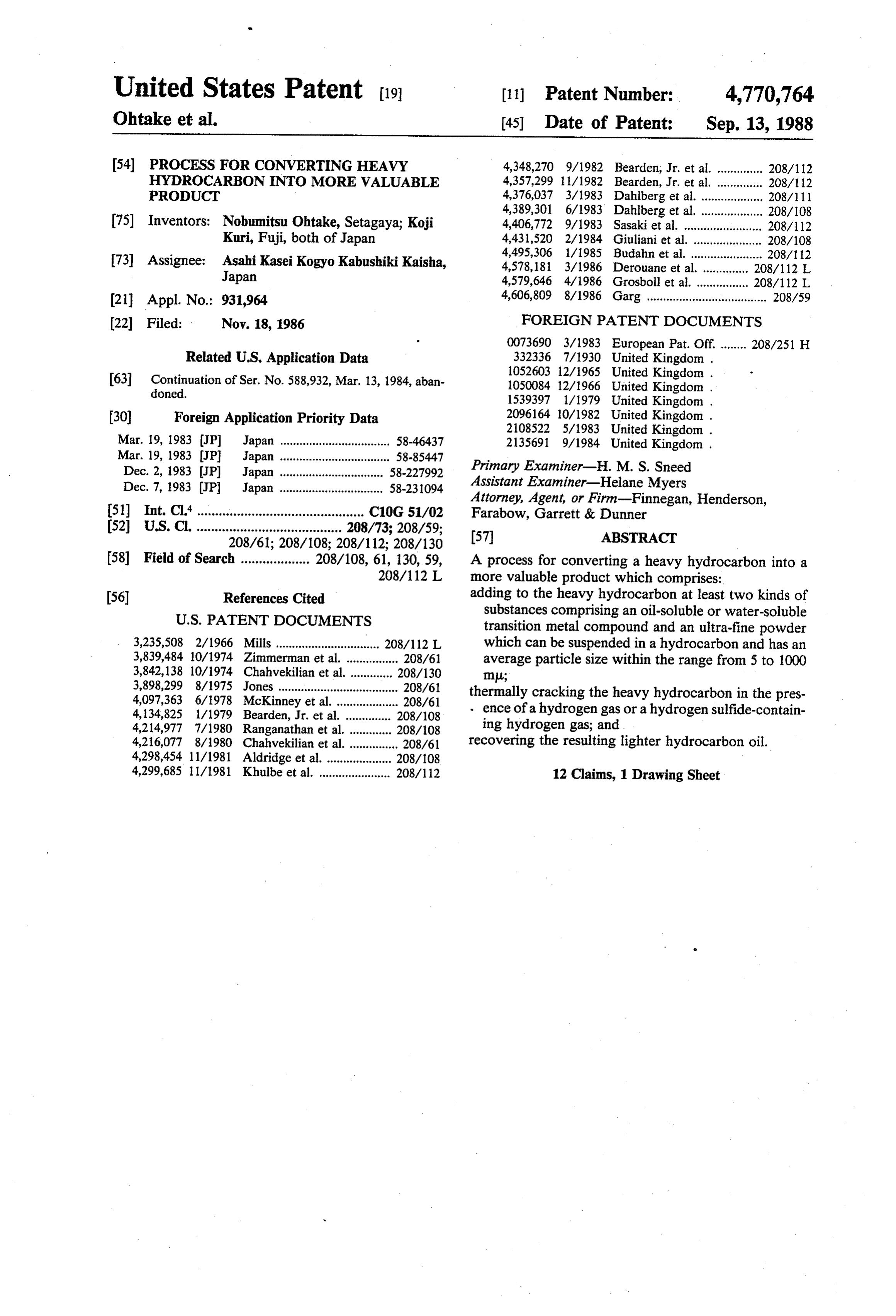 Page 1 of the original patent document