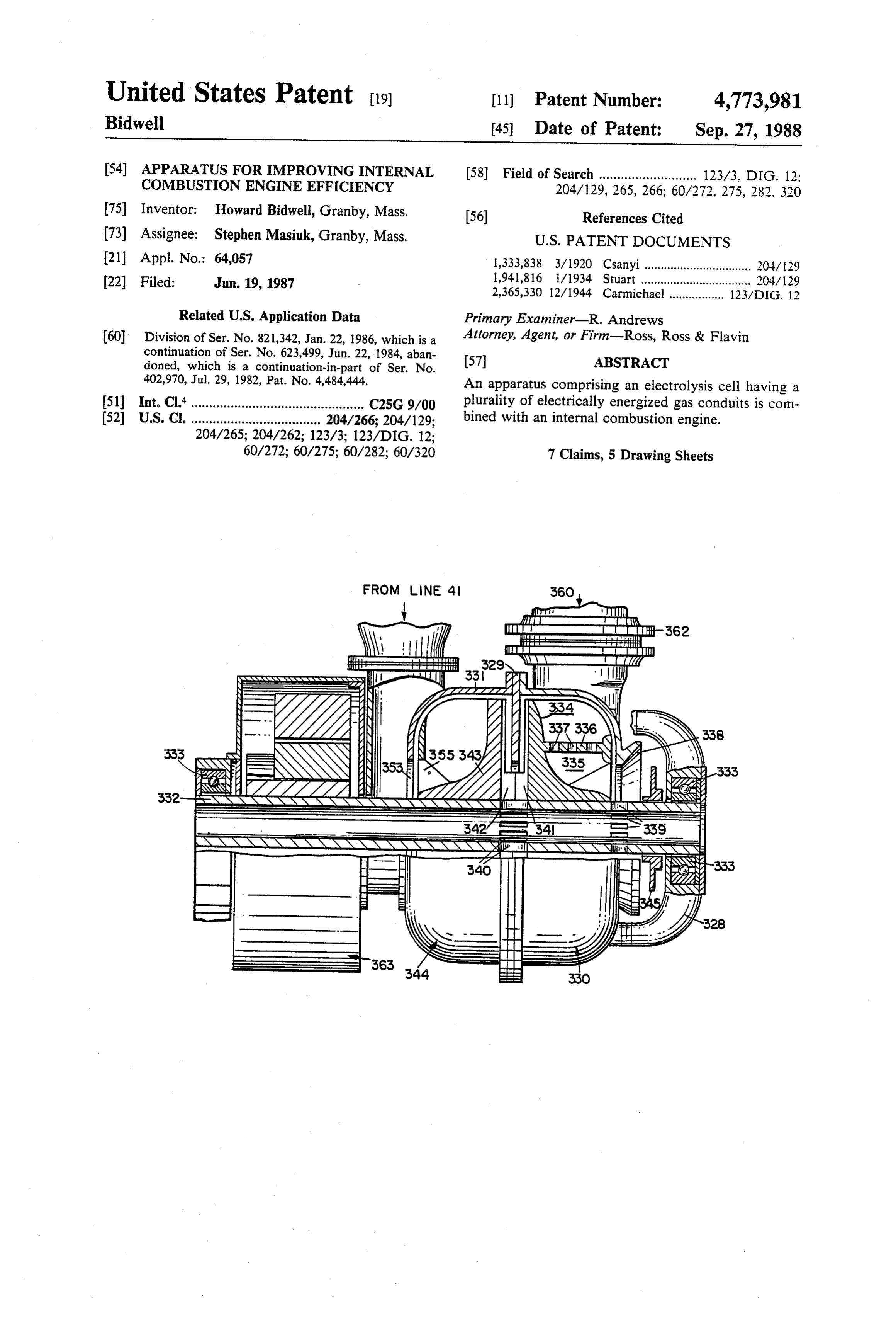 Page 1 of the original patent document