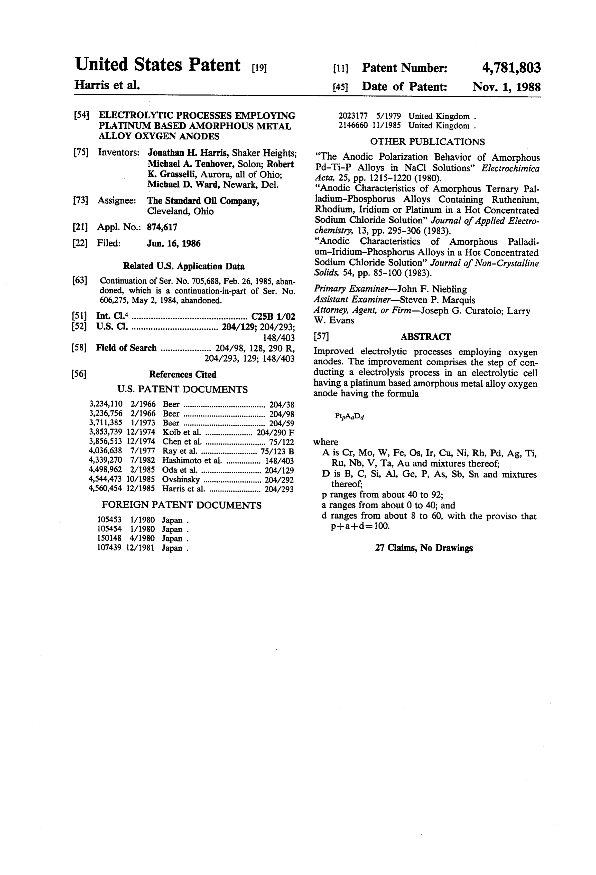 Page 1 of the original patent document