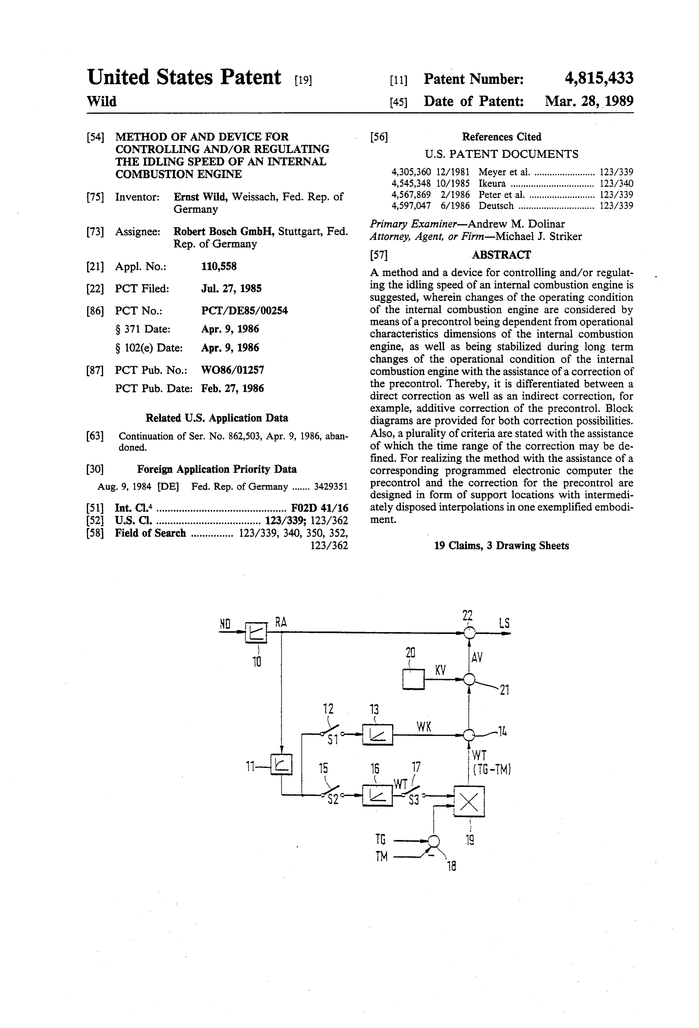 Page 1 of the original patent document