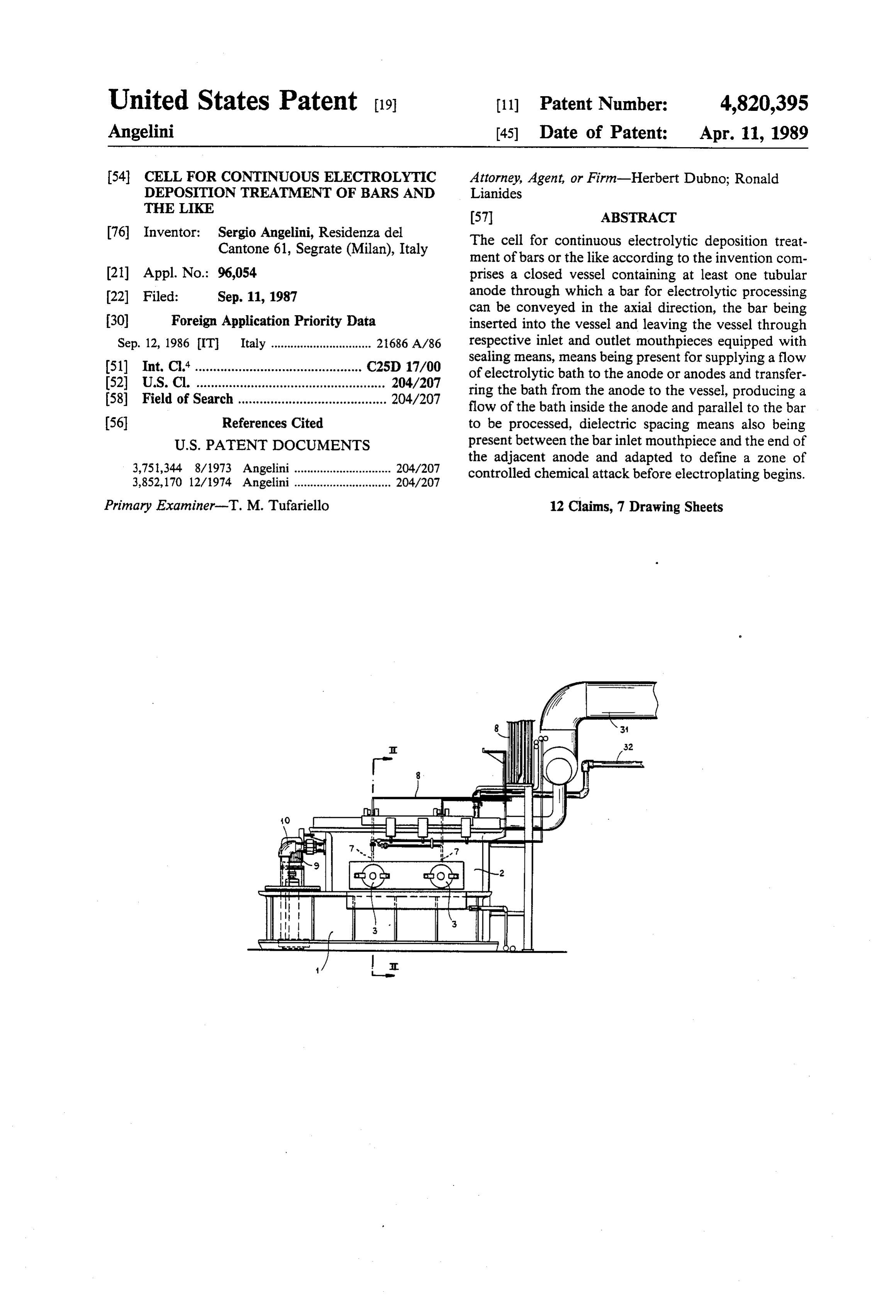 Page 1 of the original patent document