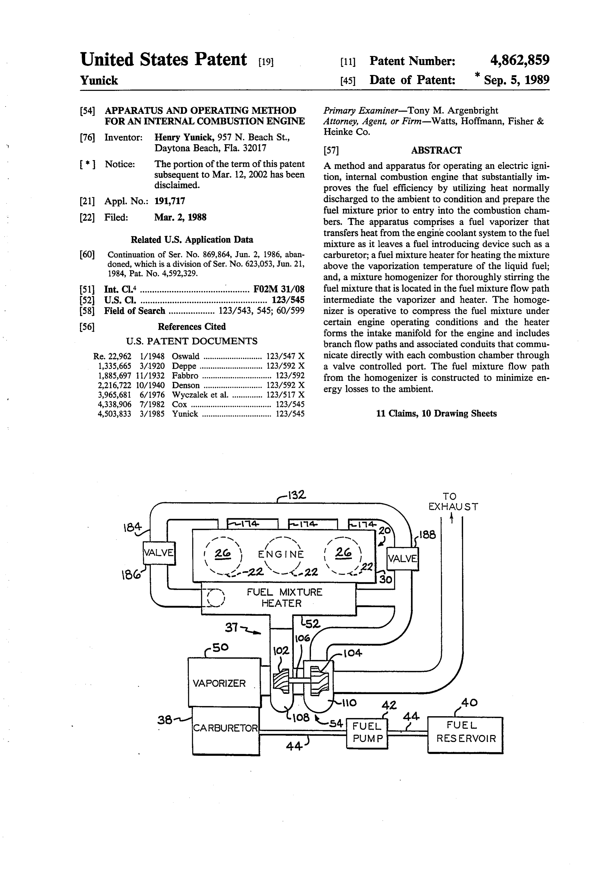Page 1 of the original patent document