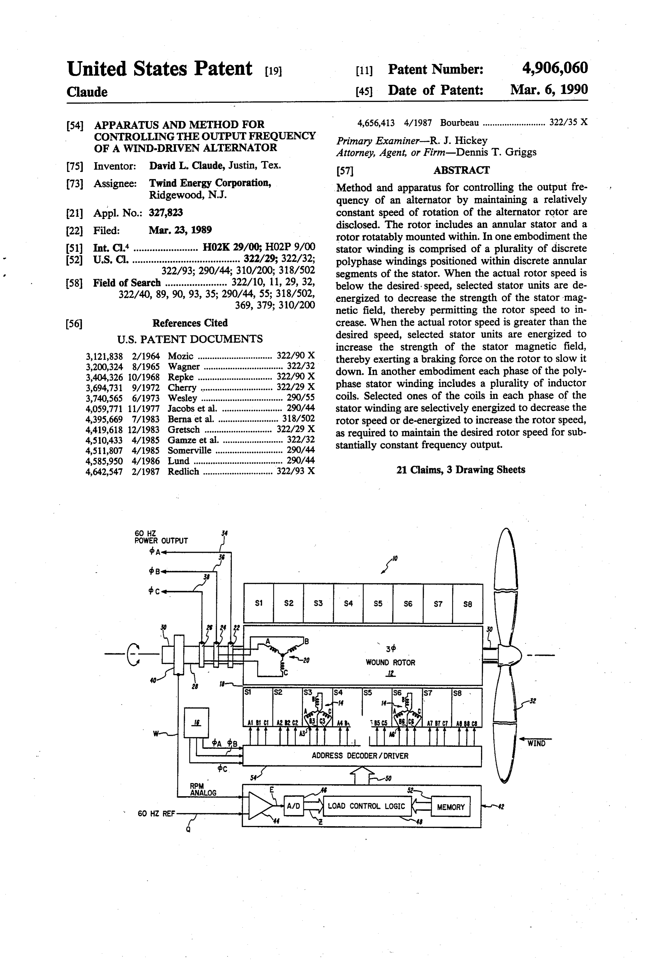 Page 1 of the original patent document