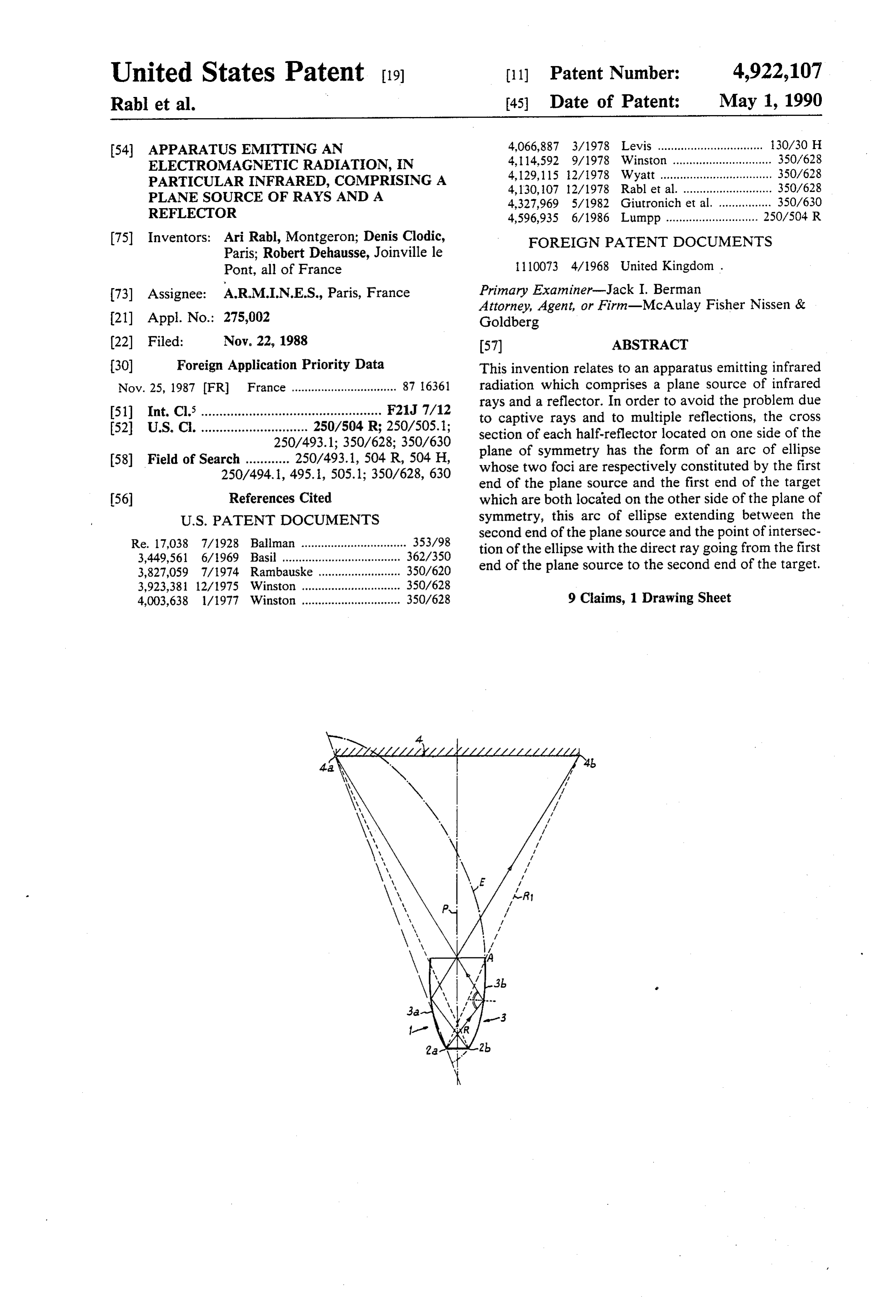 Page 1 of the original patent document