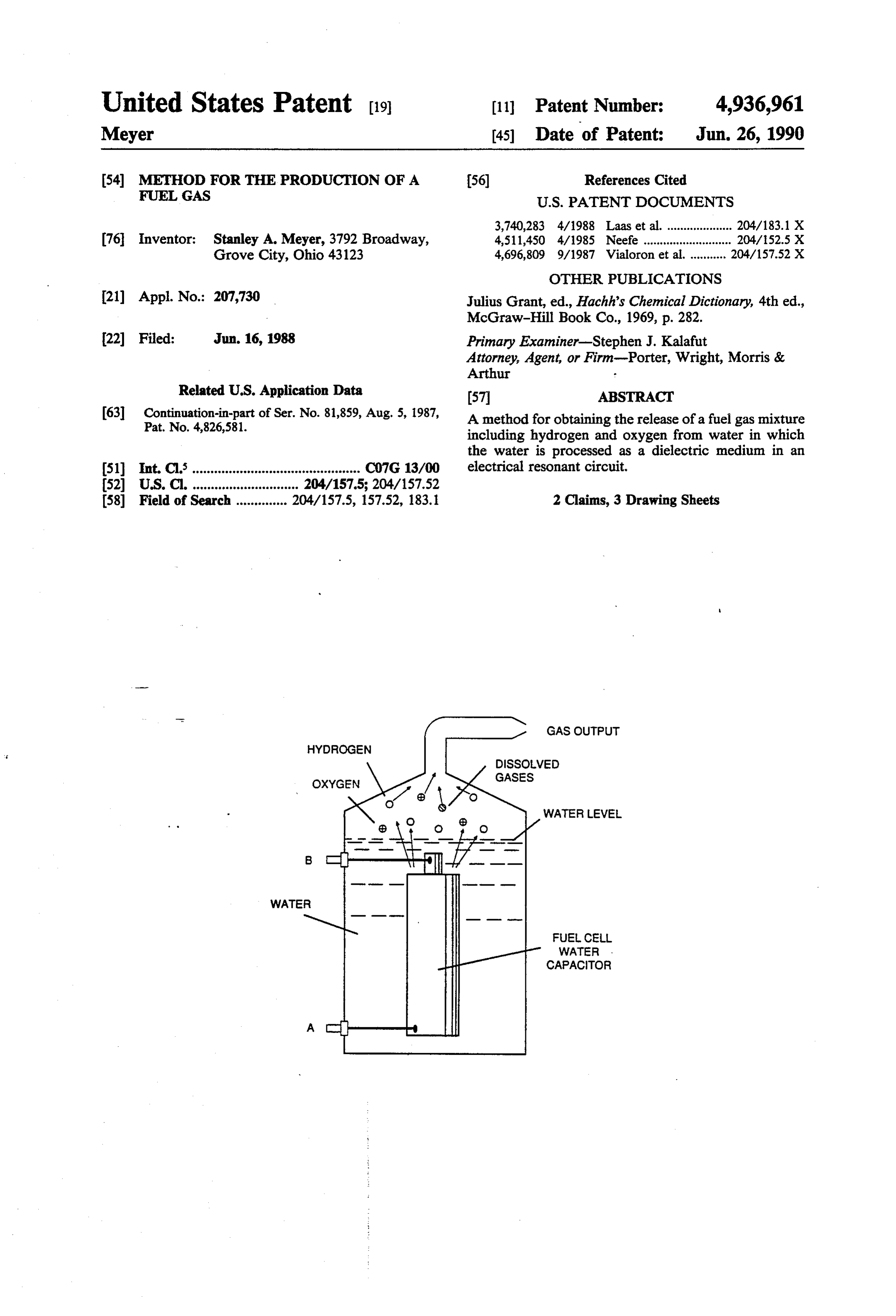 Page 1 of the original patent document