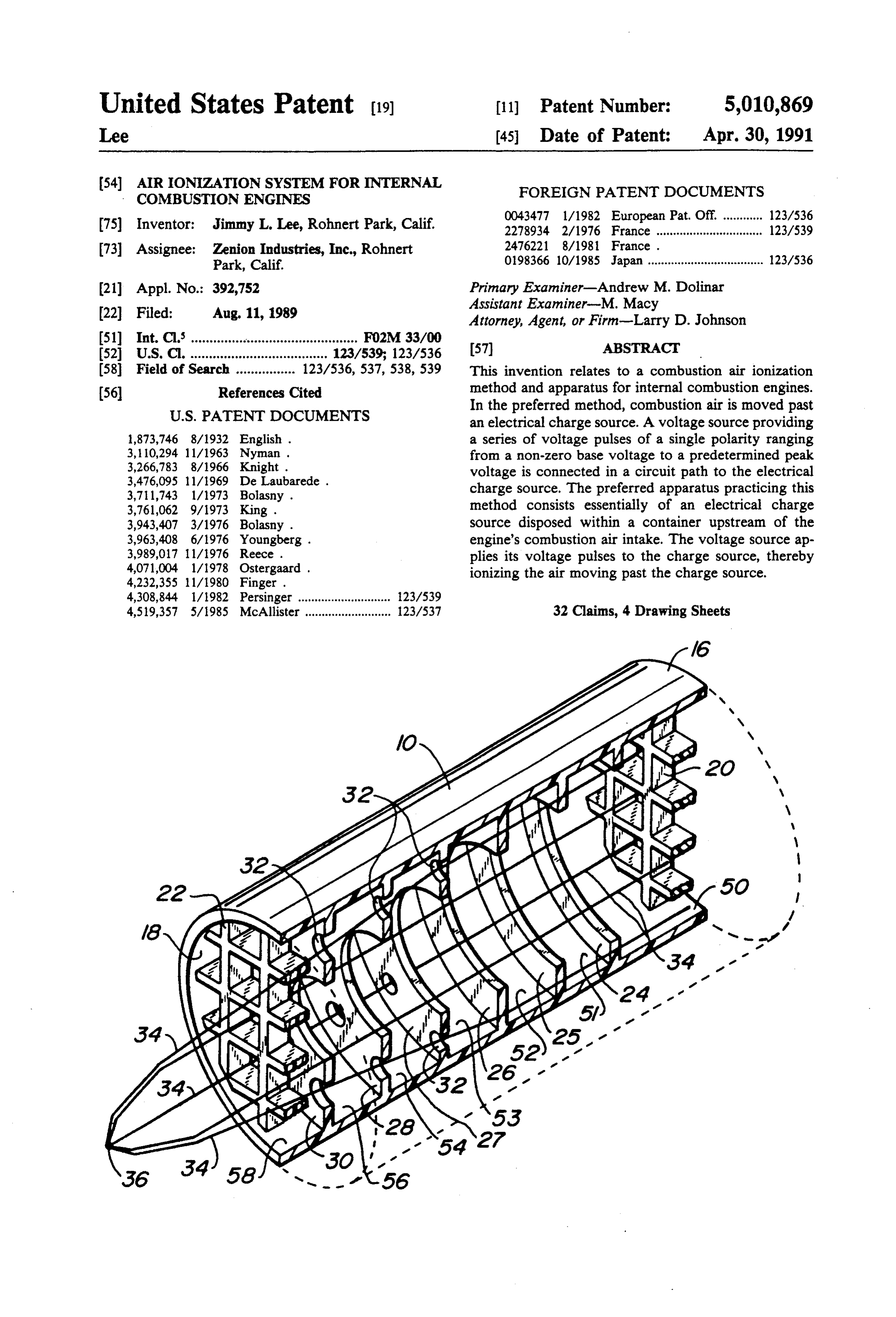 Page 1 of the original patent document