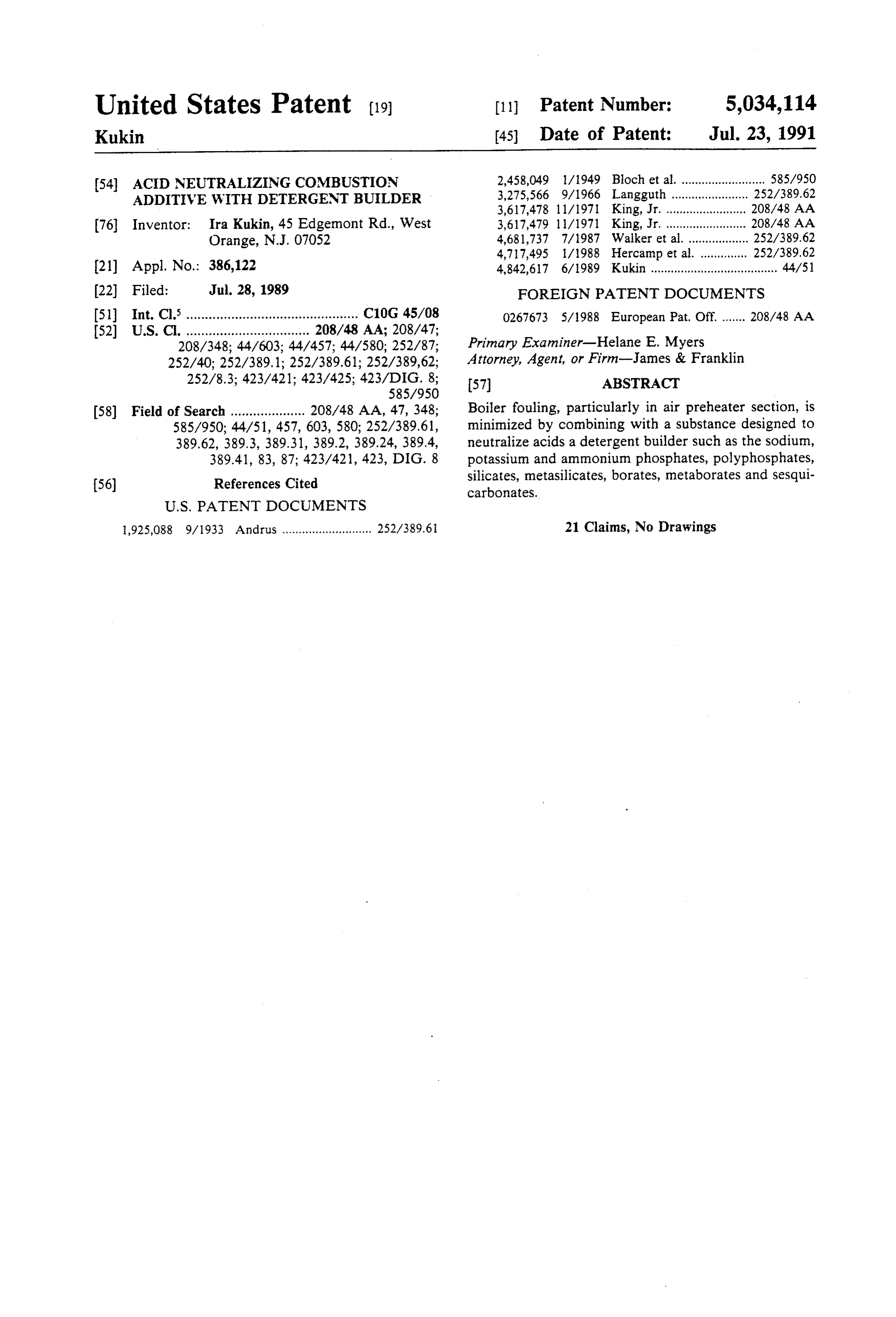 Page 1 of the original patent document