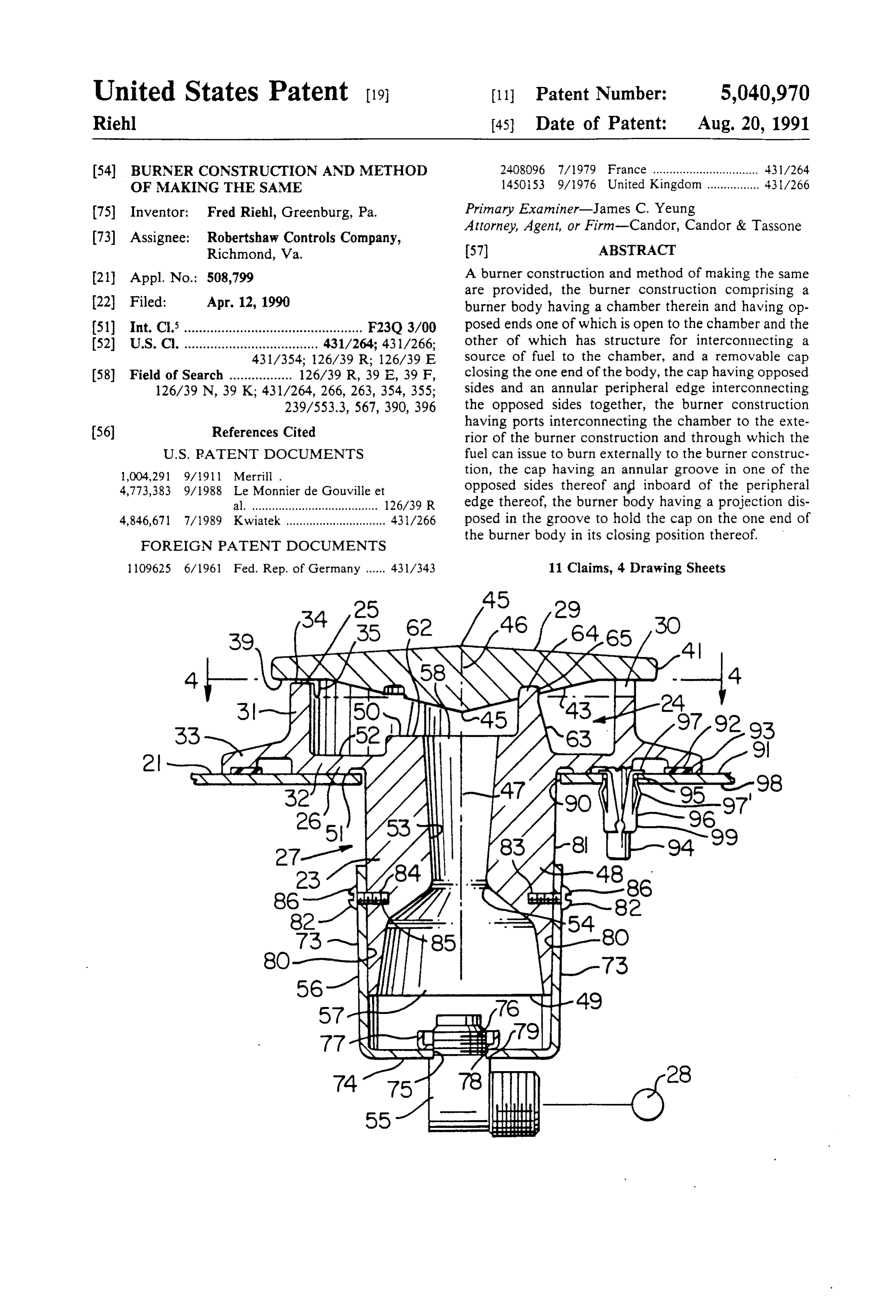Page 1 of the original patent document